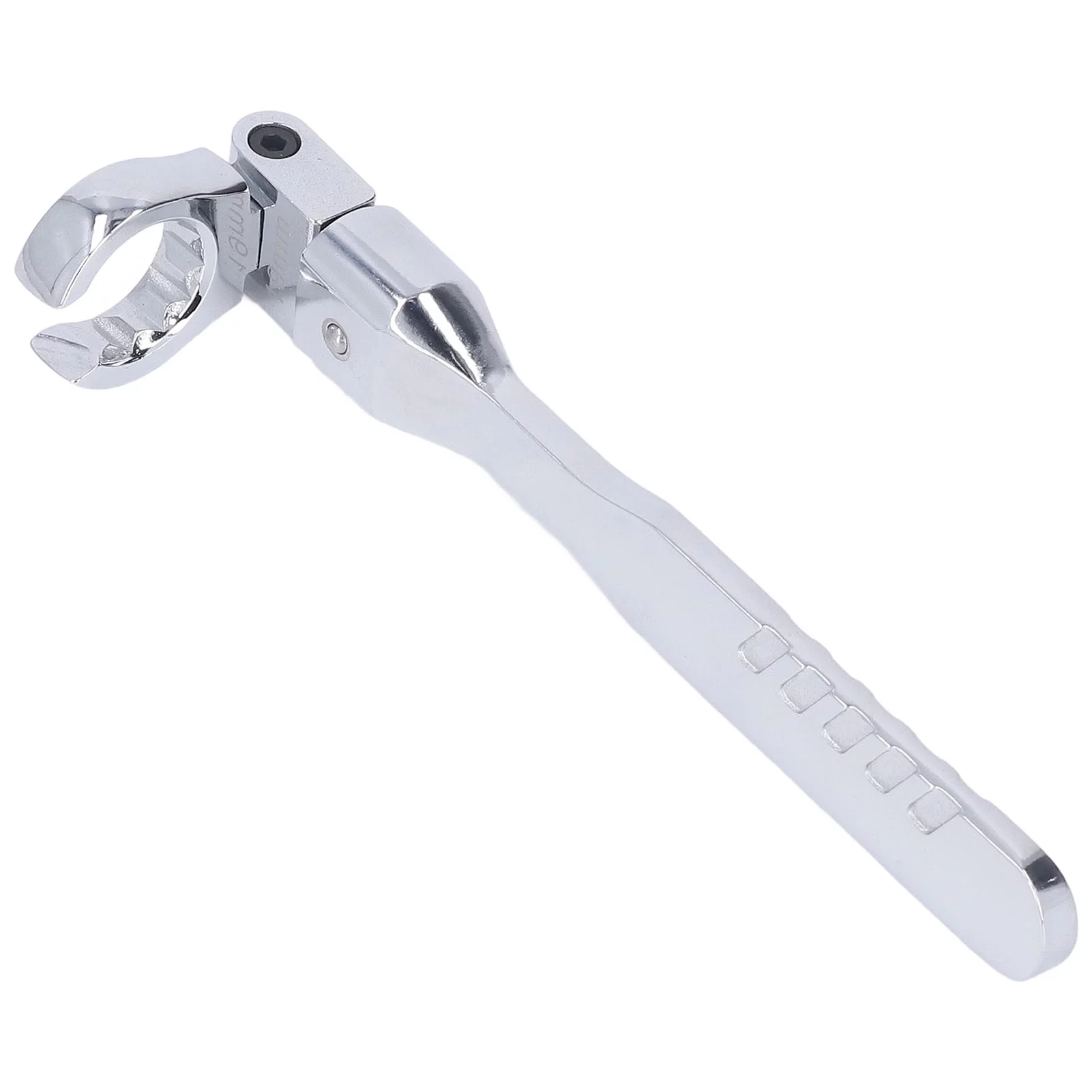YUMILI Replaceable Wrench Set, Flexible Head Torsion Wrench 180 Degree Rotating Spanner with Handle