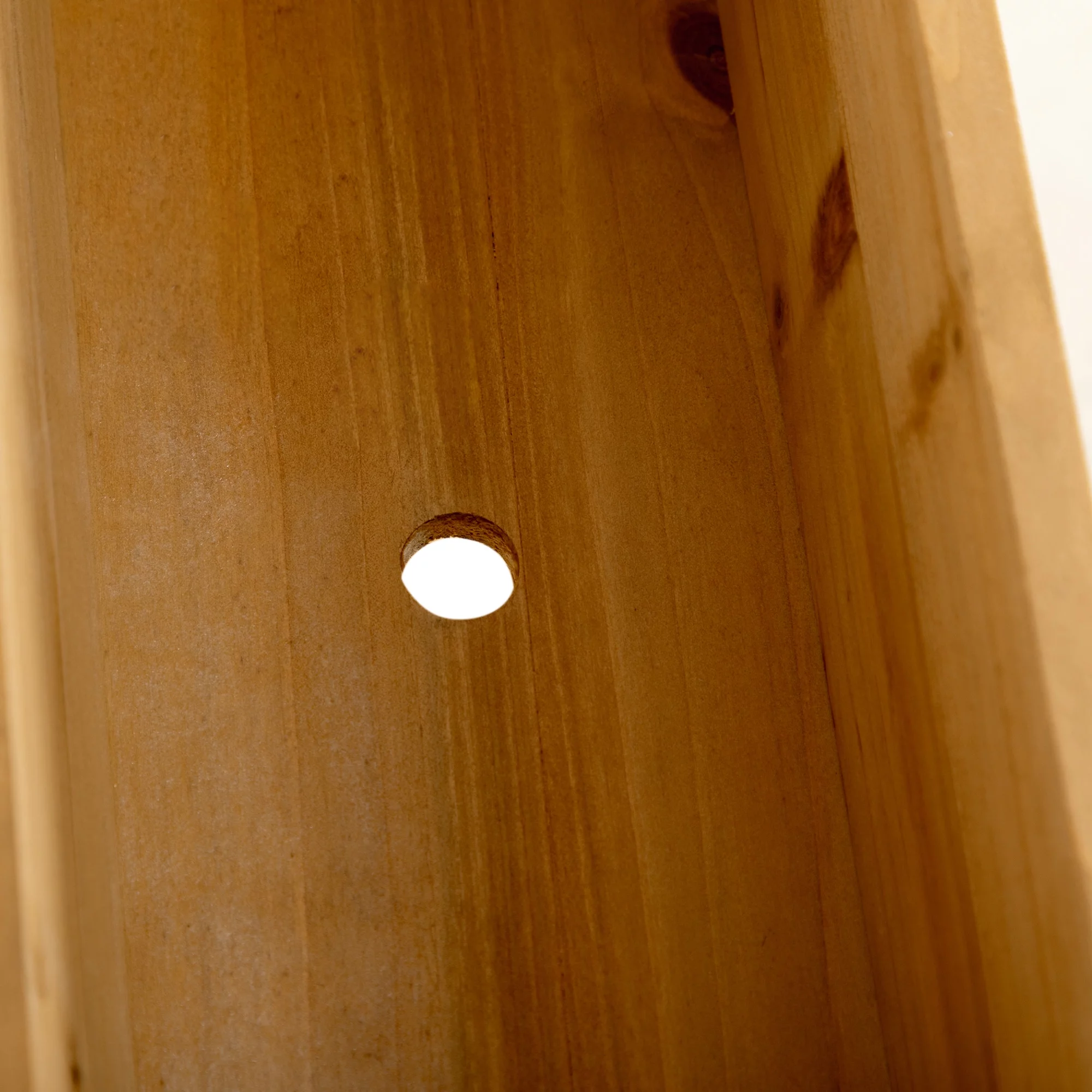 Outsunny Plant Stand with 5 Hanging Planter Boxes Slatted Trellis, Natural