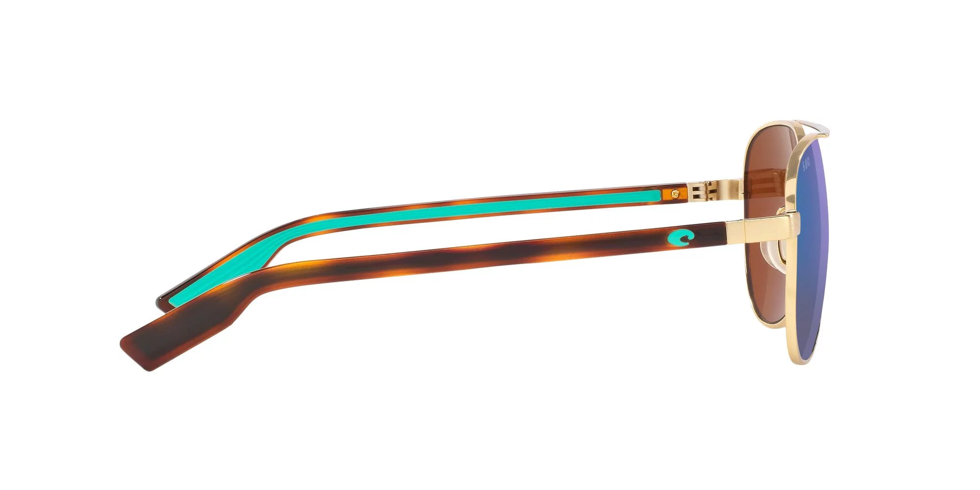 Sunglasses Costa Del Mar 06 S 4002 400202 Peli 287 Brushed Gold Green Mi