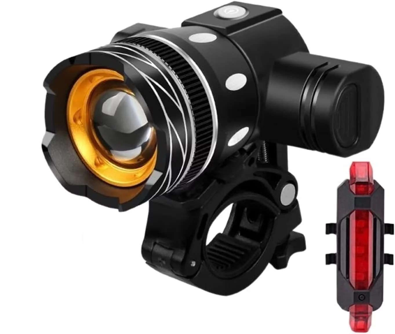 Bike Light Set Bright Front and Back LED Bicycle Lights for Night Riding