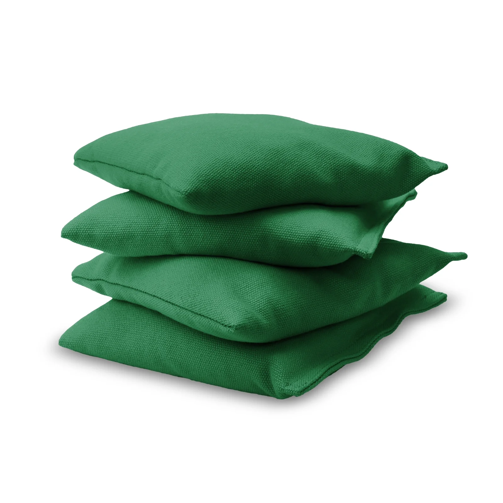 GoSports Official Regulation Cornhole Bean Bags Set (4 All Weather Bags) - 16 Colors Available - Dark Green