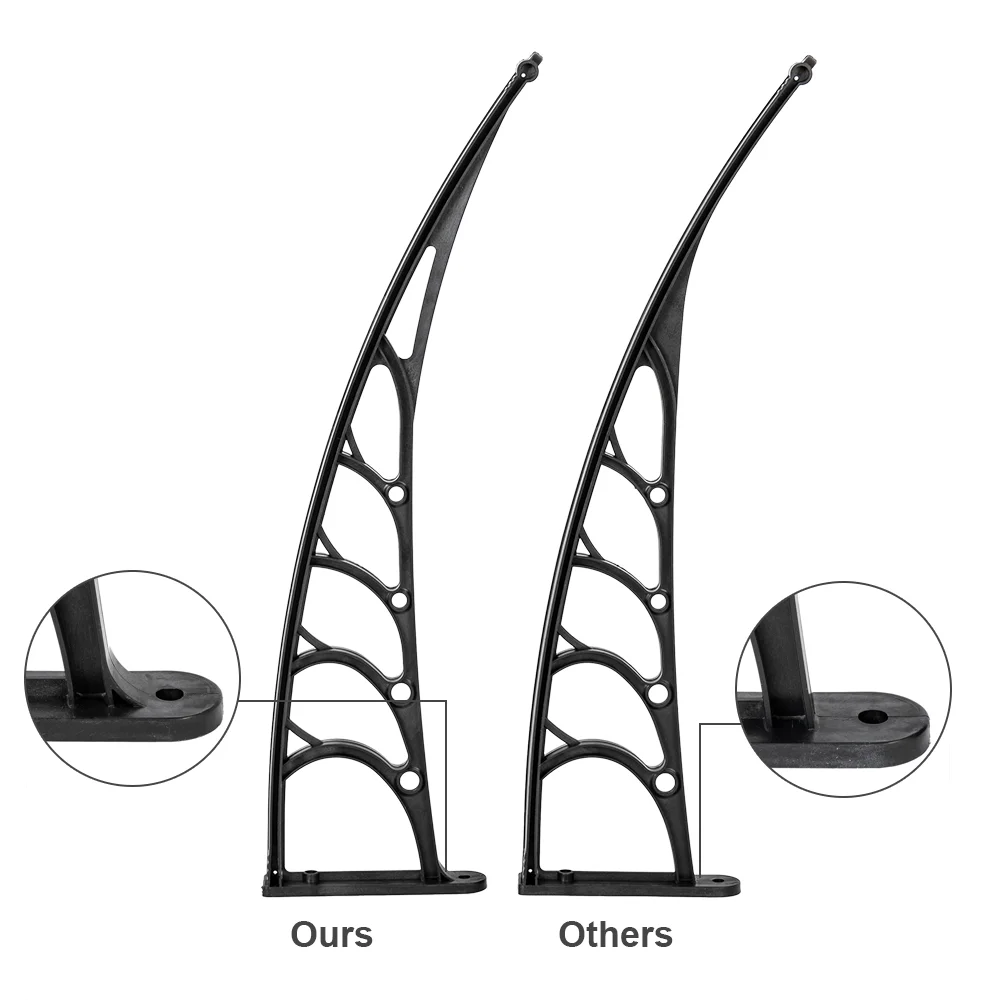 LISUEYNE Patio Door Window Awning Canopy,80