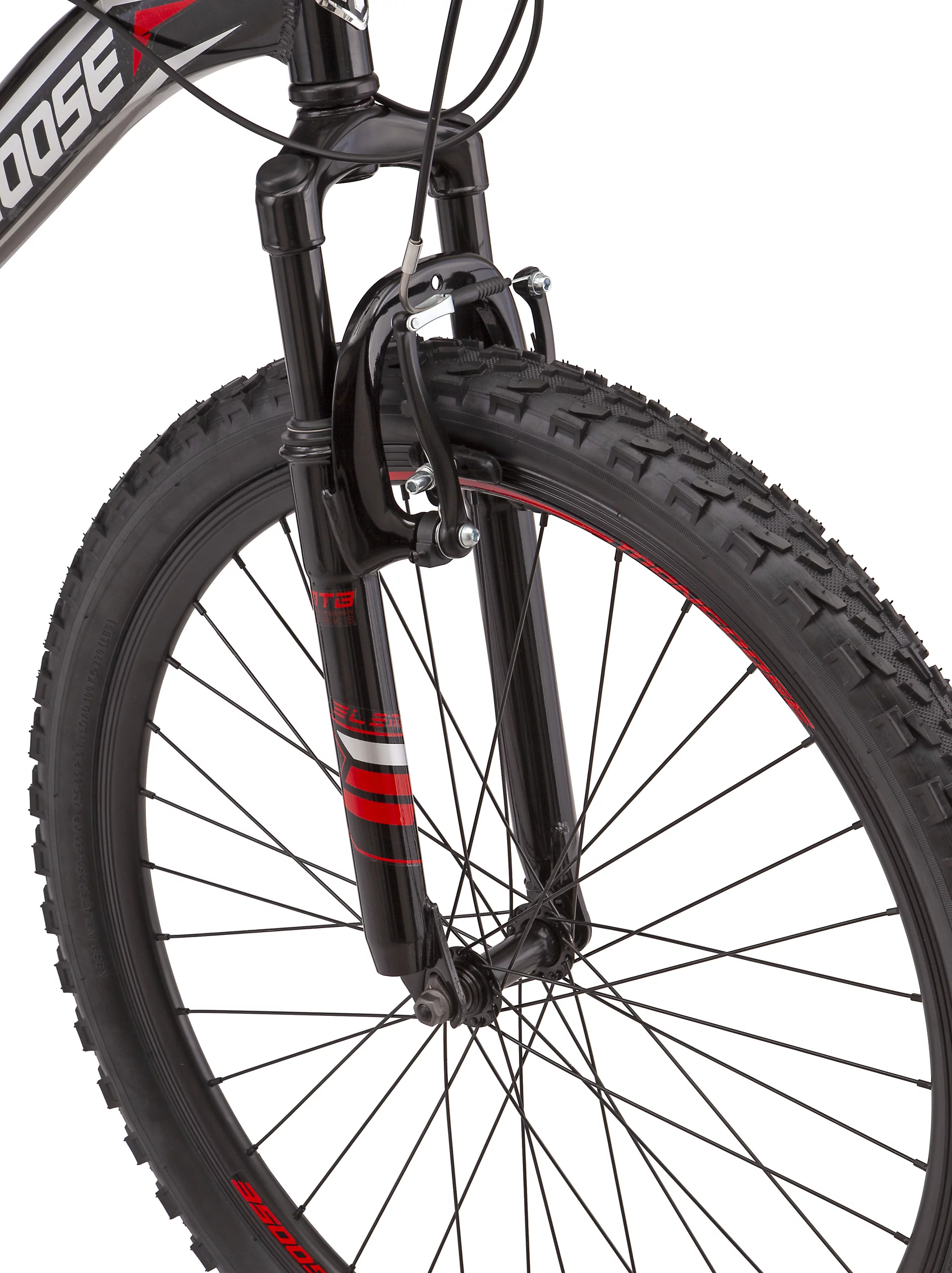 Mongoose Split Rock Bike, 26-in. Wheels, 21 Speeds, Red