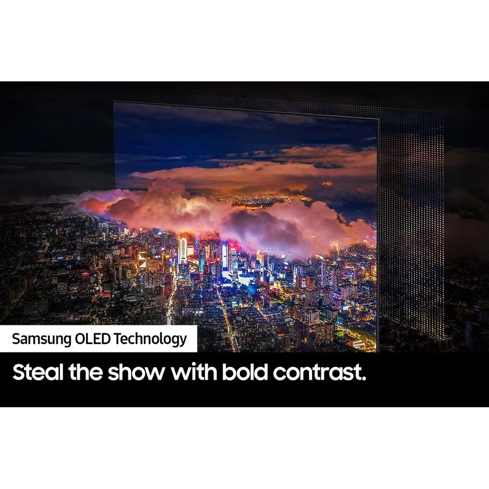 Samsung QN65S90CA 65 Inch OLED 4K Smart TV (2023 Model) Bundle with Samsung HW-S800B 3.2.1ch Soundbar (Black) with Wireless Dolby Atmos DTS:X