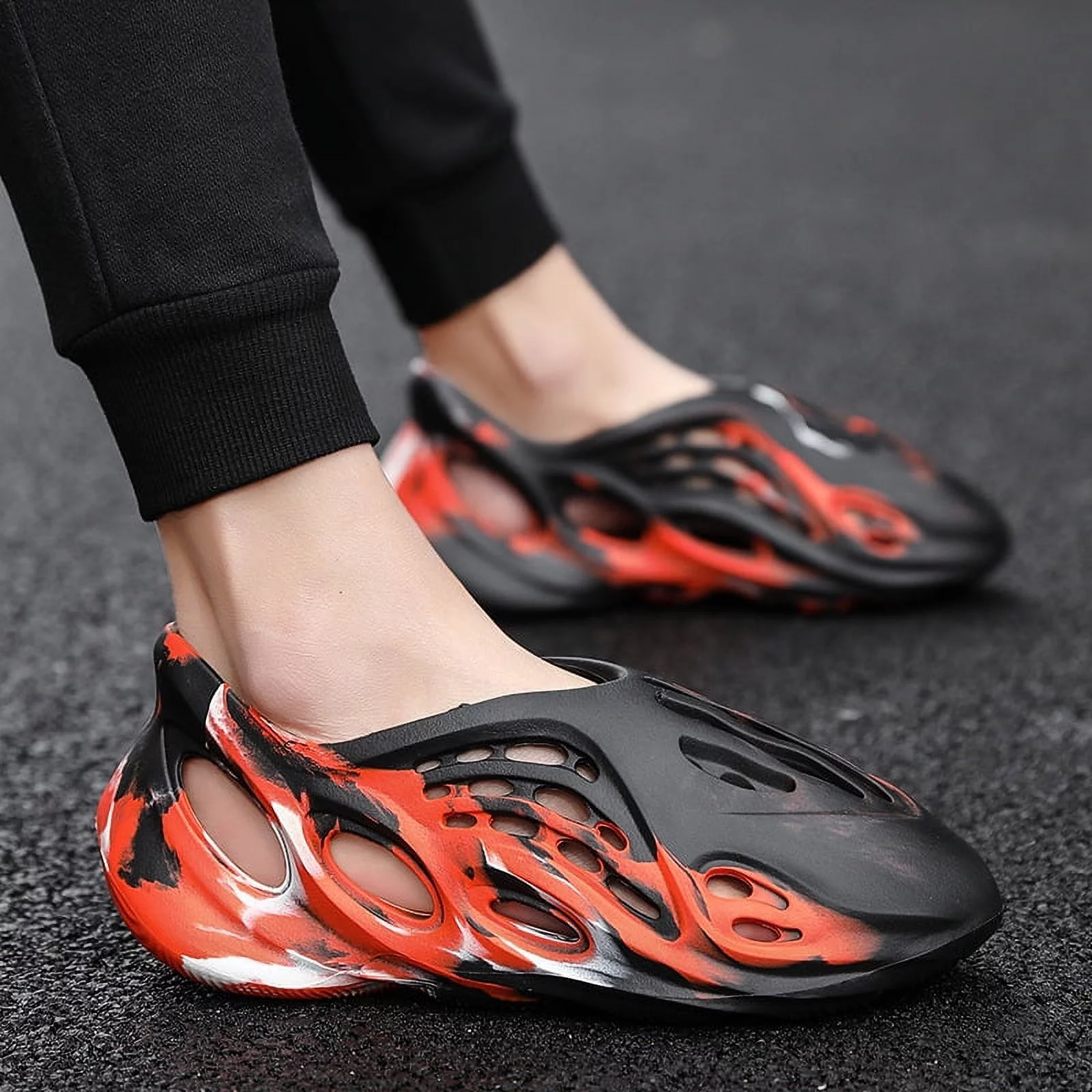 Casual shoes Clogs Sandals Quick Drying Slippers Walking Lightweight Rain Beach Summer Pool Water Shoes Breathable Footwear
