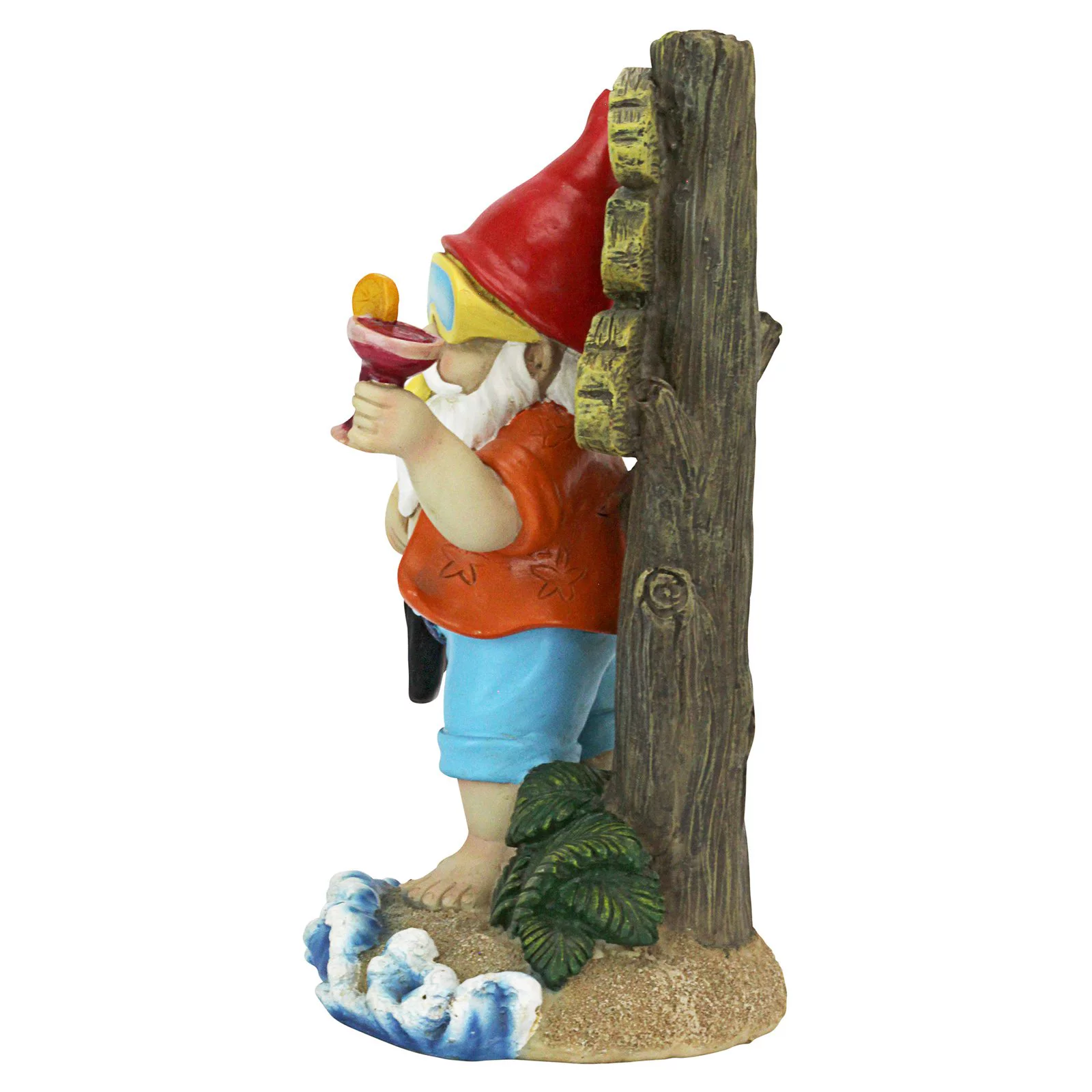 Design Toscano Happy Hour Tropical Garden Gnome Statue