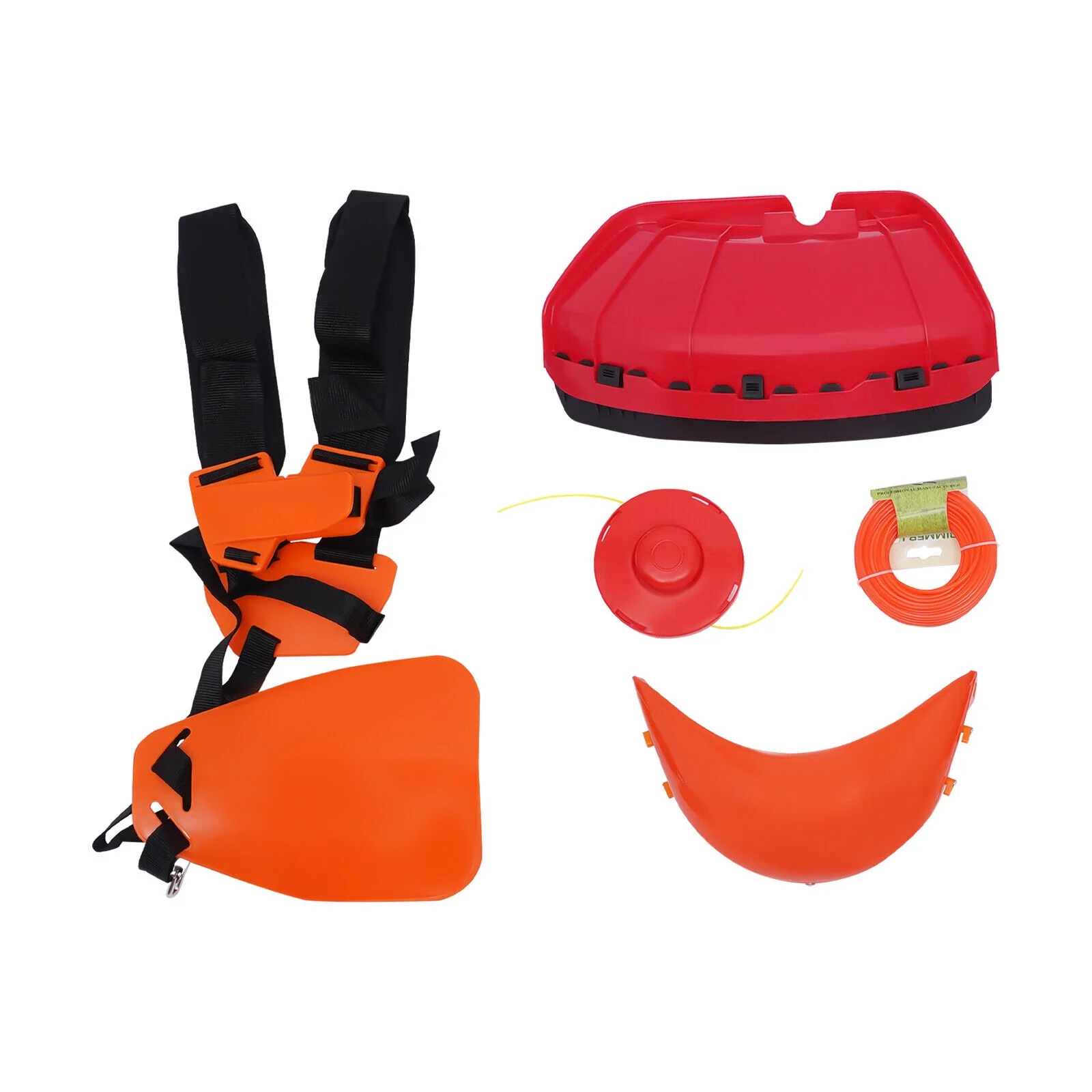 4in1 51.7CC Gas Pole Saw Brush Cutter Gas Hedge Trimmer CG520,2-Stroke