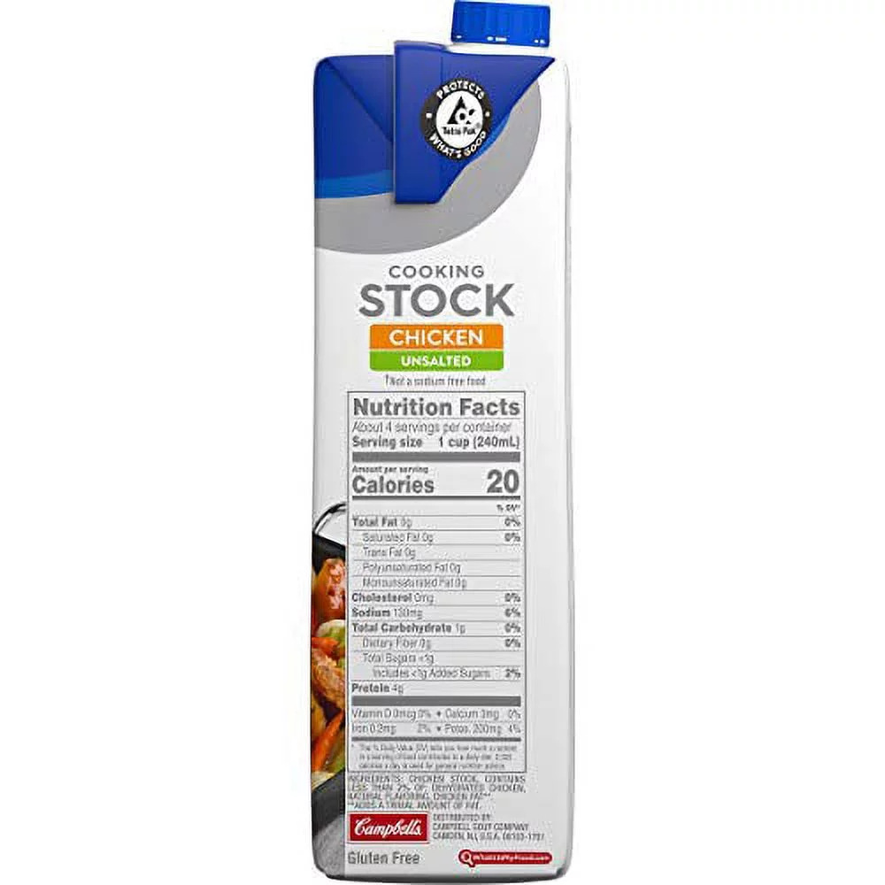 Swnsn unsalted chkn stock