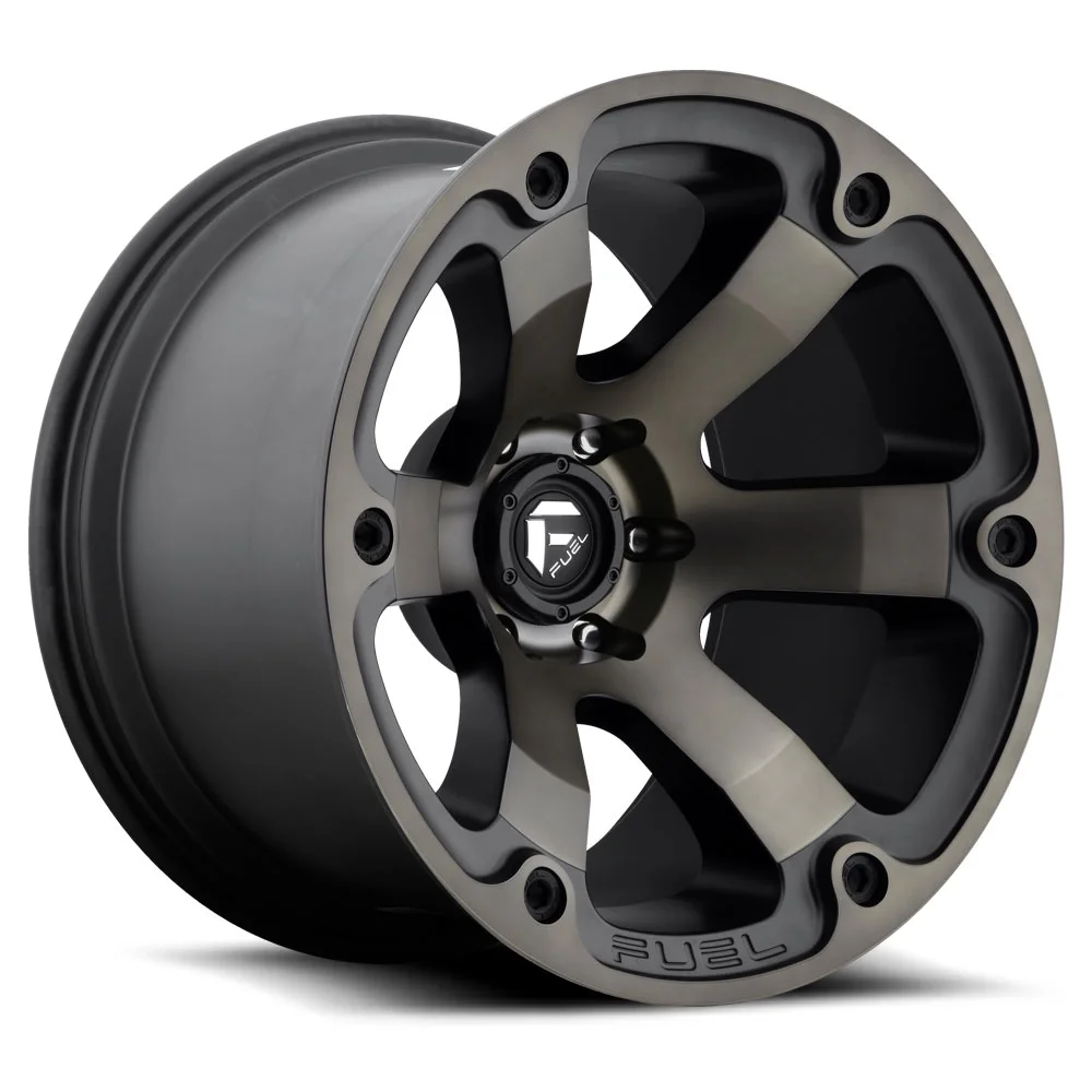 Fuel D564 Beast 20X9 6X135 20Et 67.06Cb Matte Black Double Dark Tint Wheel