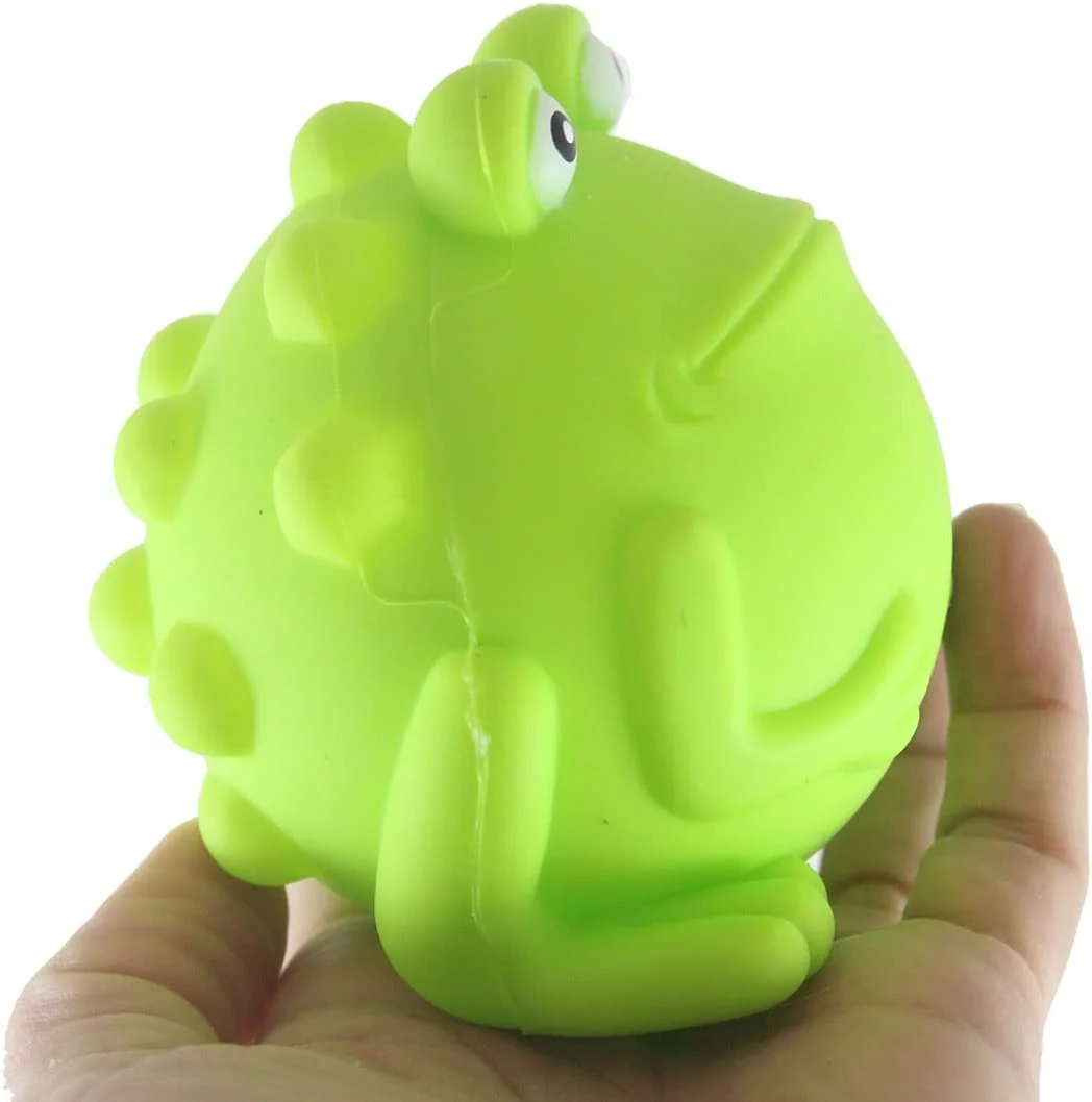 Set of 2 Animal Bubble Pop Ball - Frog and Penguin - Cute Animal Poppers Squeeze - Silicone Push Poke Bubble Wrap Fidget Toy Bubble Popper Sensory Stress Toy OT (Random Colors)