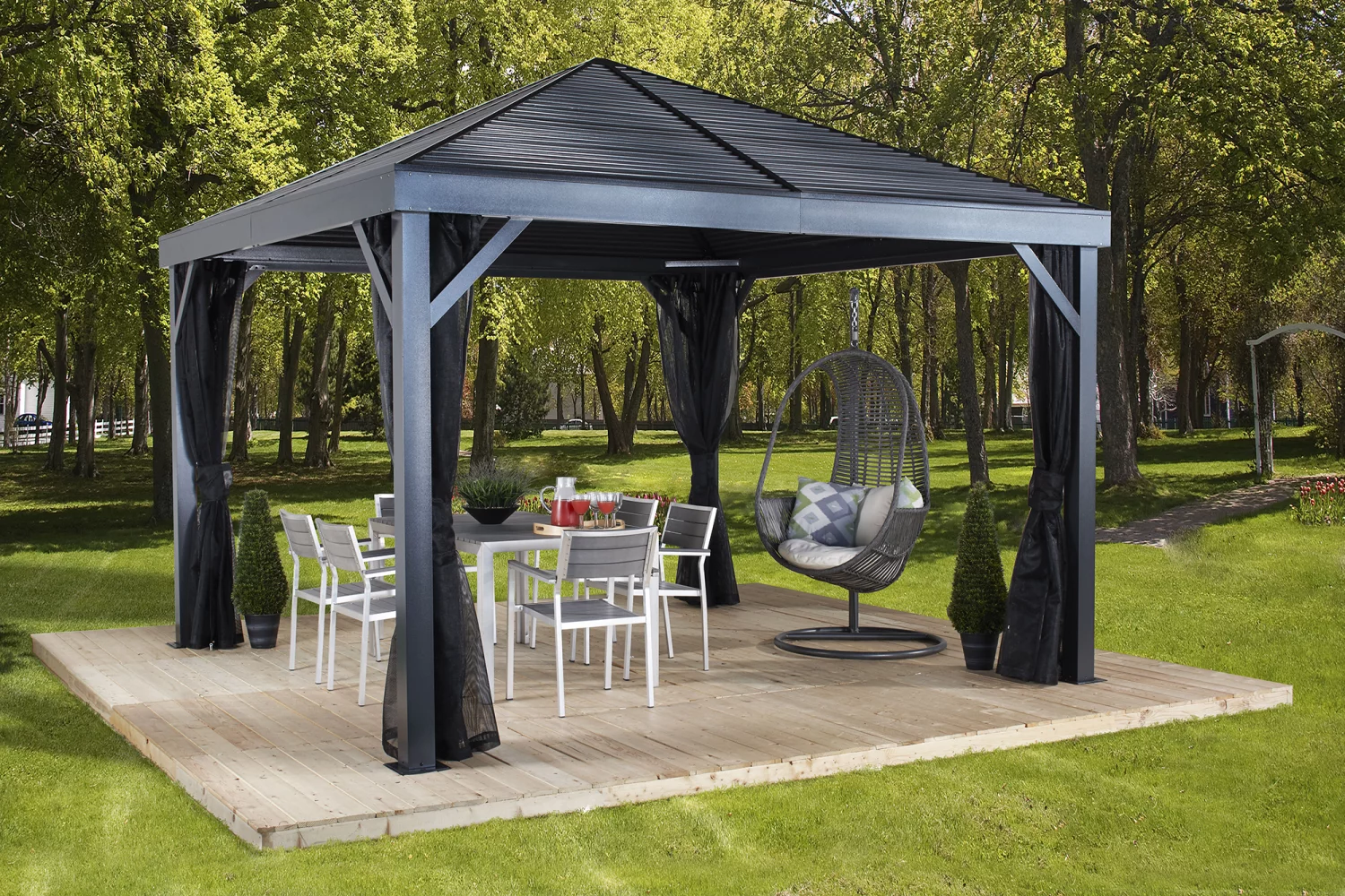 Sojag South Beach Gazebo 12 x 12 ft