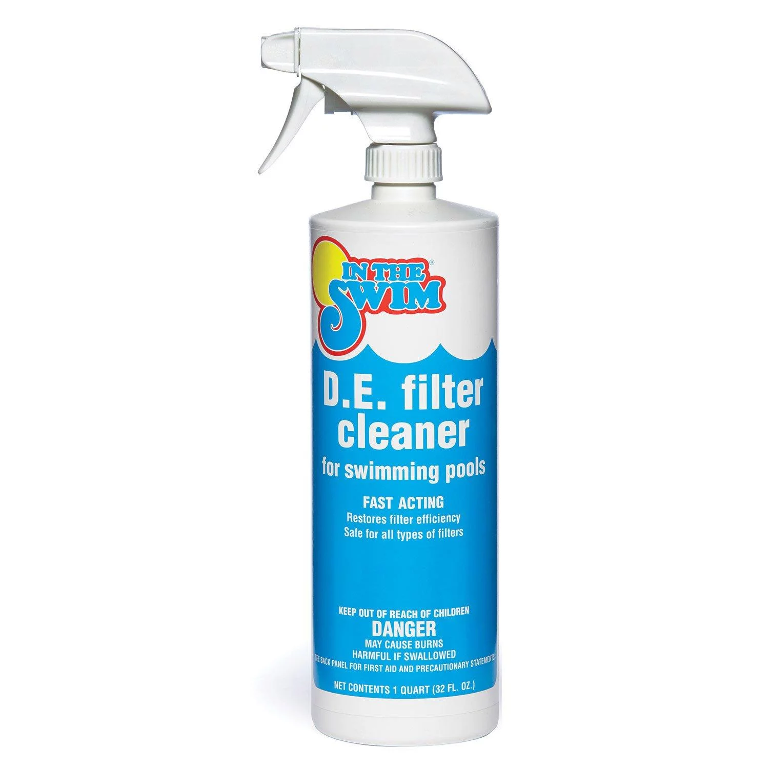 In The Swim DE Filter Cleaner 1 qt C575001012AE - Swimming Pool products