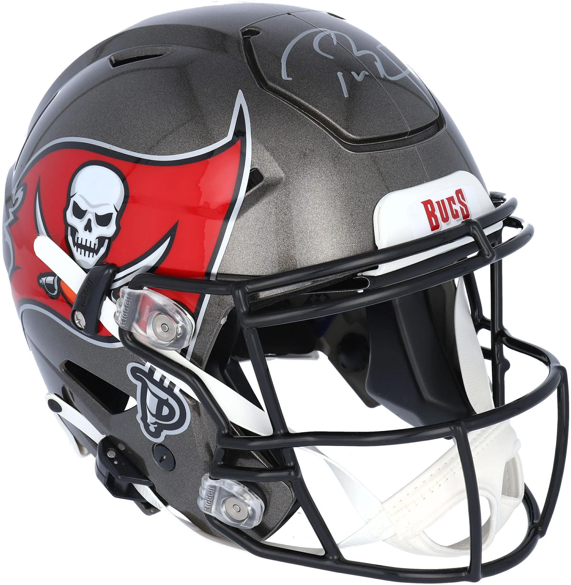 Tom Brady Tampa Bay Buccaneers Autographed Riddell Speed Flex Authentic Helmet - Fanatics Authentic Certified