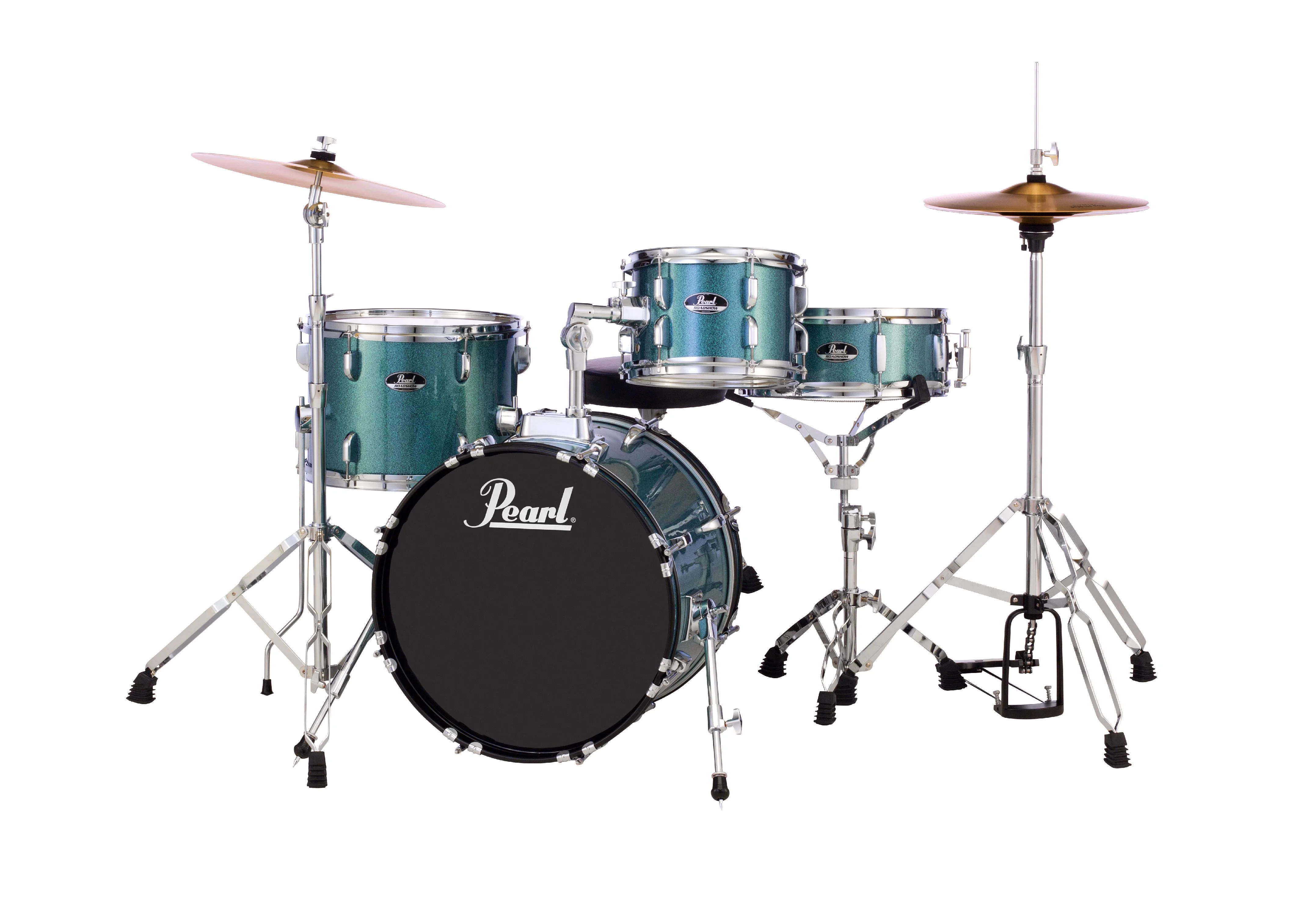 Pearl Roadshow Complete 4-Piece Drum Set w/ 18