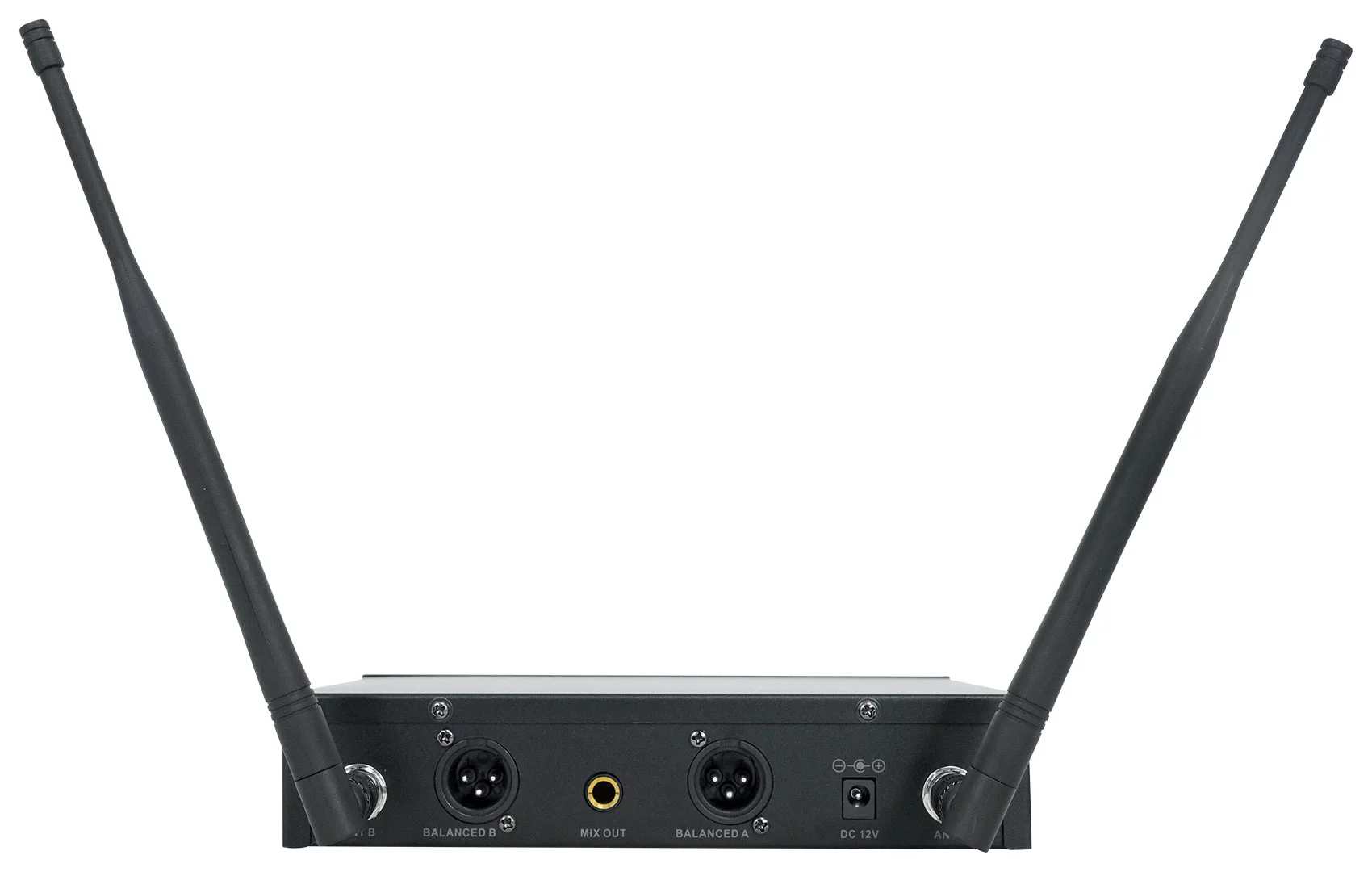 Rockville RWM65U Dual UHF 15 Channel Metal Handheld Wireless Microphone System