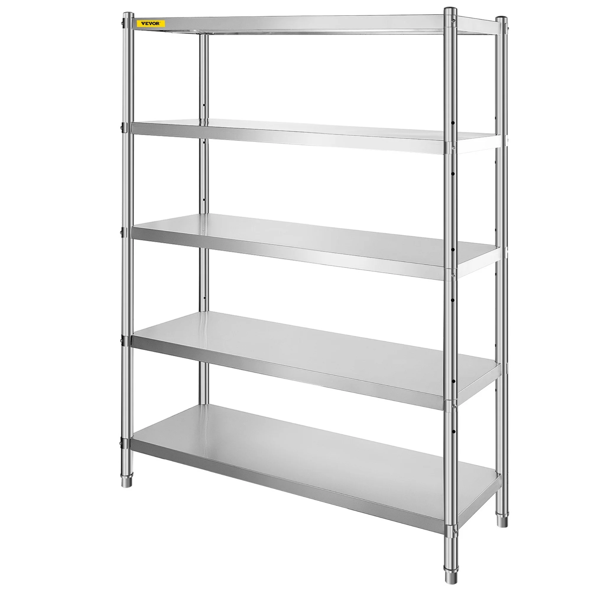 Kitchen Shelves Shelf Rack Stainless Steel Shelving Organizer Units 48*72 Inch