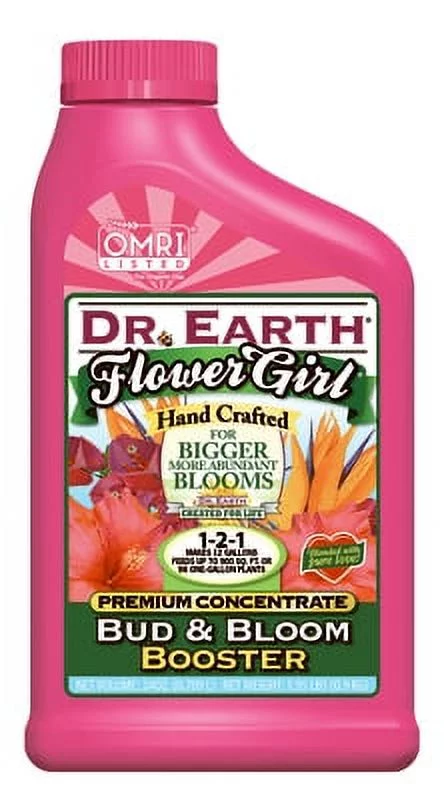 Dr. Earth Flower Girl 24 OZ Concentrate Bud & Bloom Booster Formul, Each