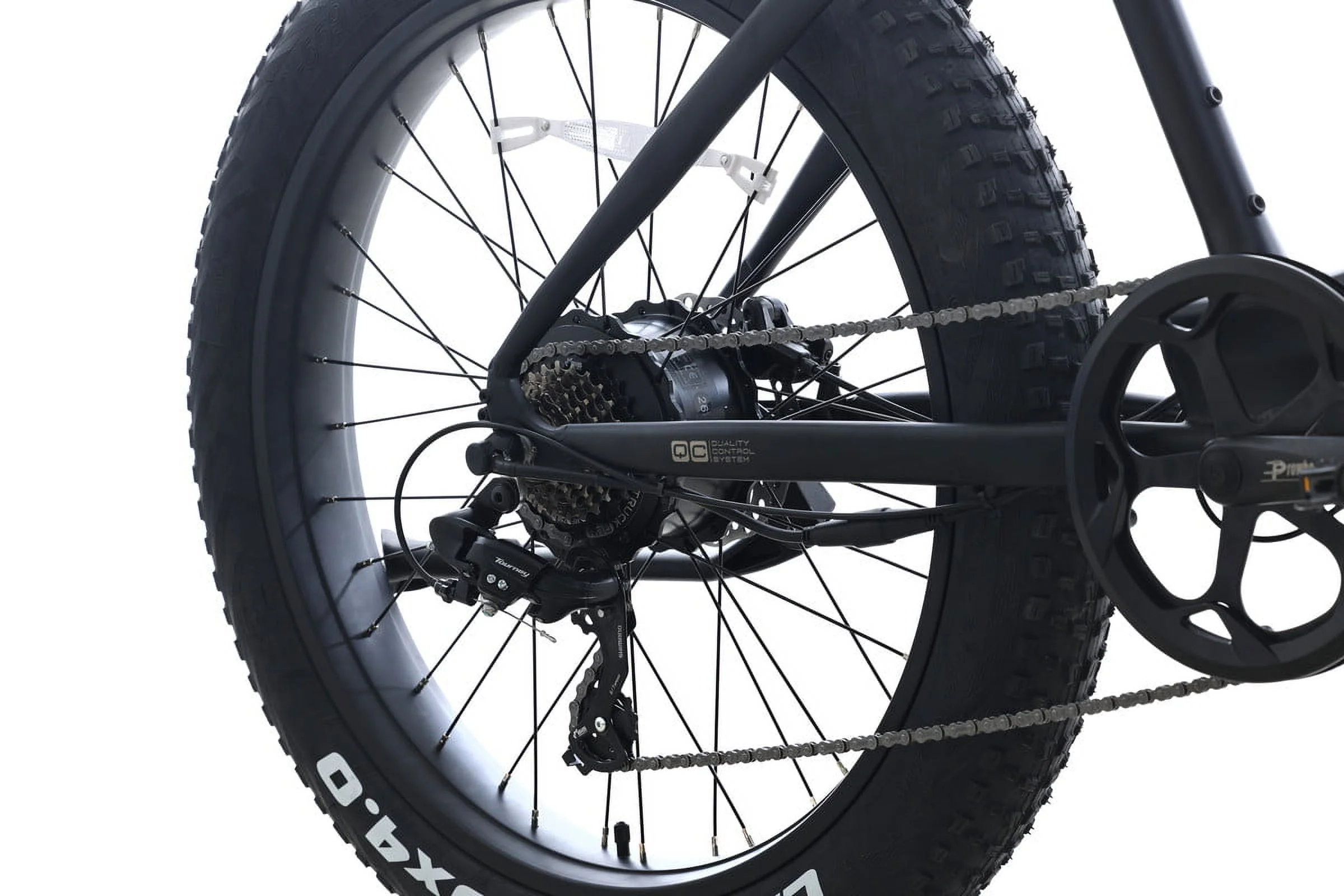 TOTEM Bulldog Fat Tire Adult Electric Bike, 26