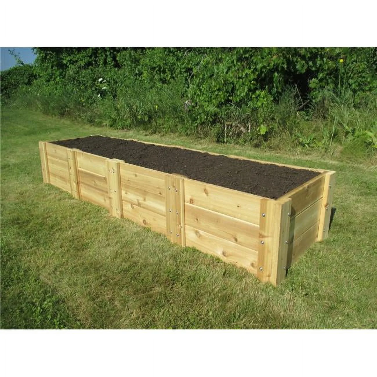 Infinite Cedar RB2x8x16.5 Deep Root Cedar Raised Garden Bed, 2 ft. x 8 ft. x 16.5 in.