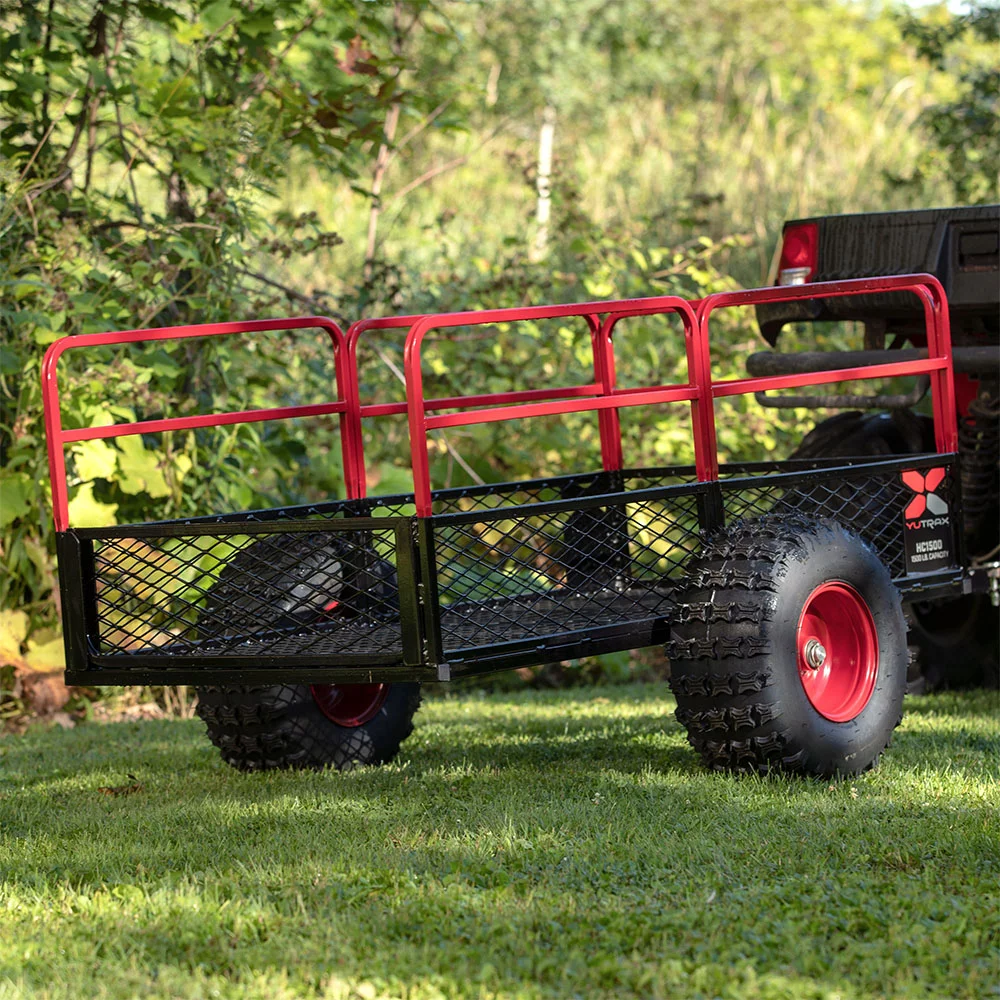 Yutrax TX162 Heavy Duty 1500 Pound Capacity Off Road Utility ATV Trailer