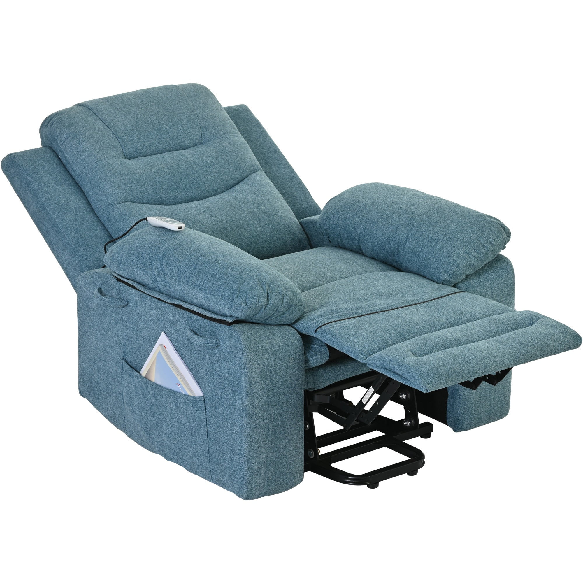 Celestial Power Lift Massage Recline Chair - Blue