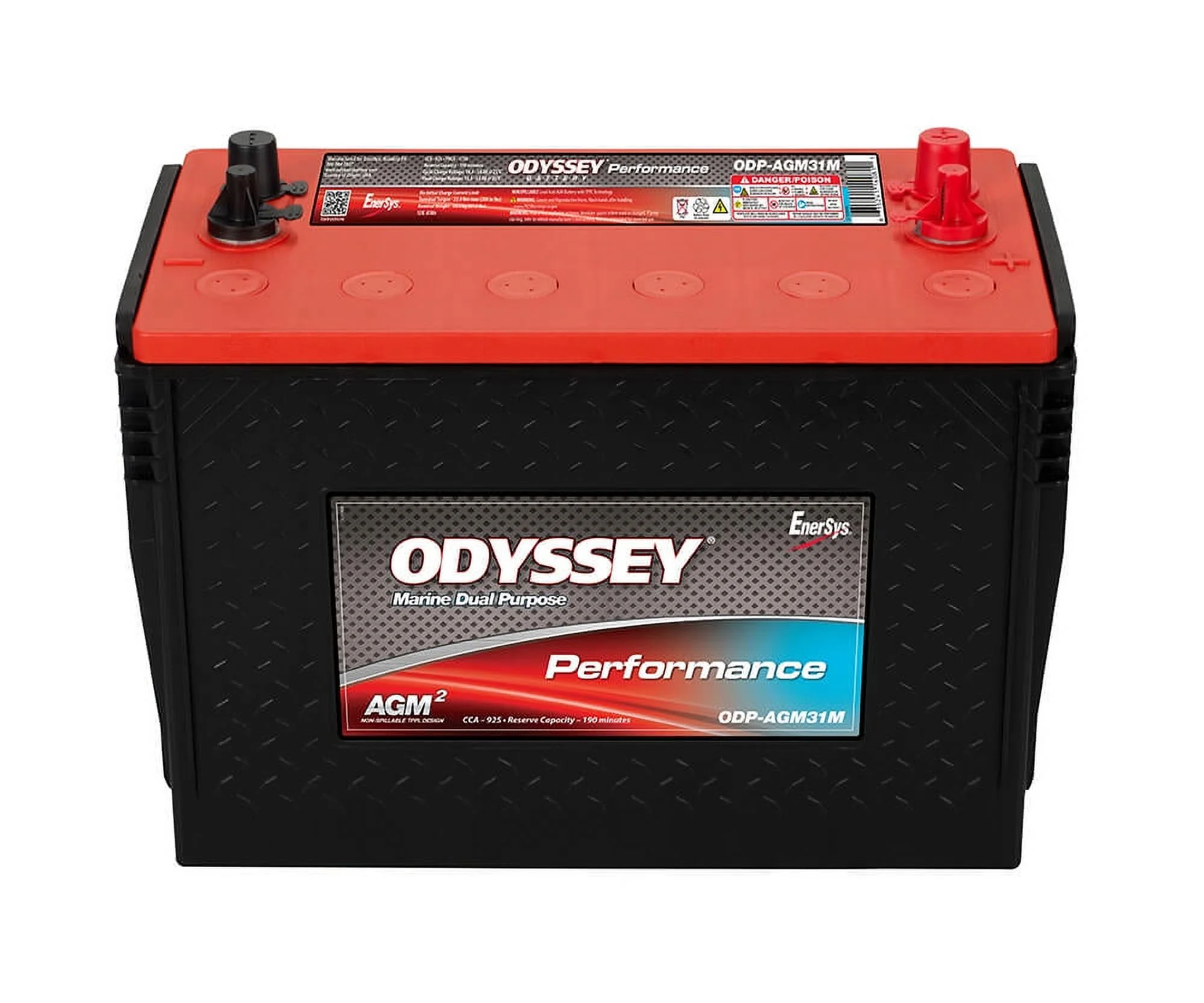 Odyssey 31M-800 STUD-SAE Performance Marine Battery