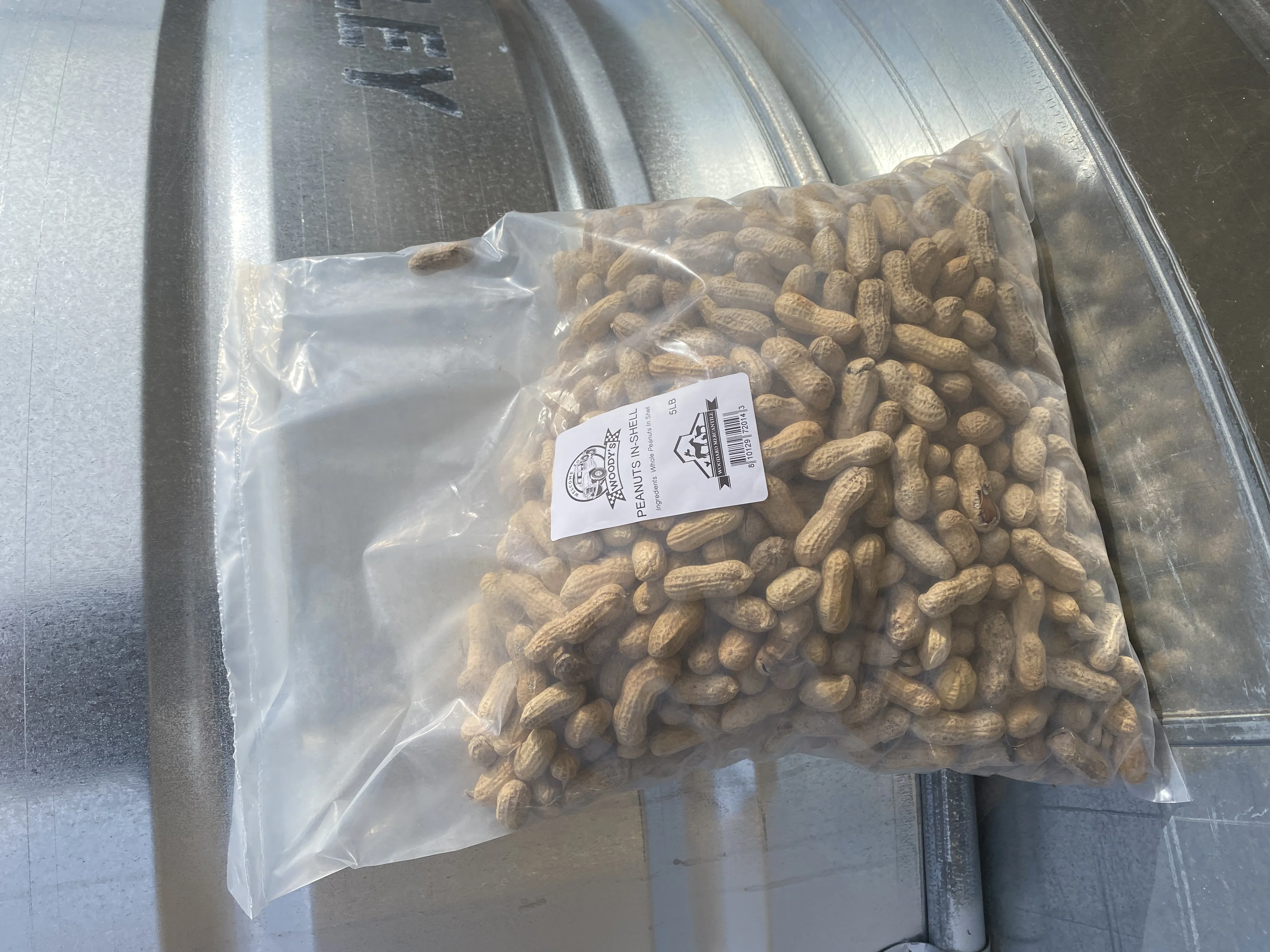 Woody's Peanuts in Shell - Wild Bird Feed(5 Pounds)