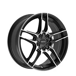 19x8.5 Motiv 434MB Matic Machined Black Wheel 5x108/5x4.5 (40mm)