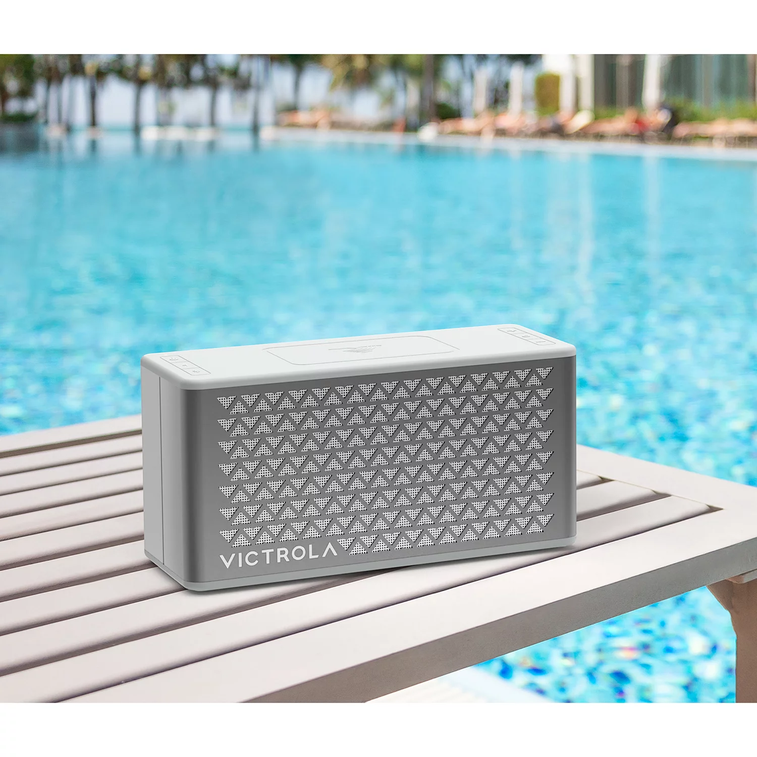 Victrola Music Edition 2 Tabletop Bluetooth Speaker - Silver