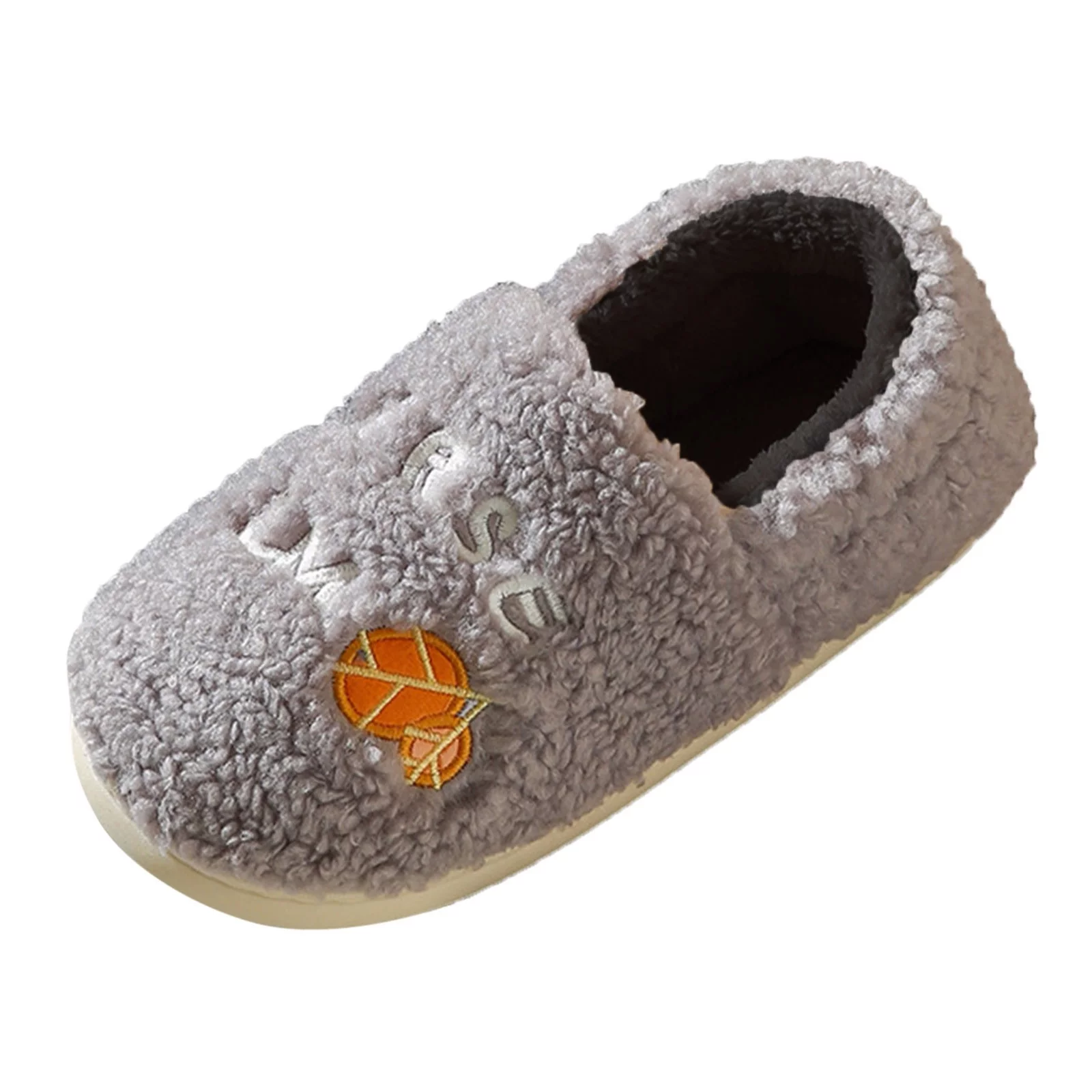 Men Slippers Autumn And Winter Fashion And Comfortable Home Indoor Warm Soft Bottom Solid Color Mens Deer Slippers Loafer Slippers for Men Mens Home Slippers Rubber Sole Mens Hard Sole Slippers Wide