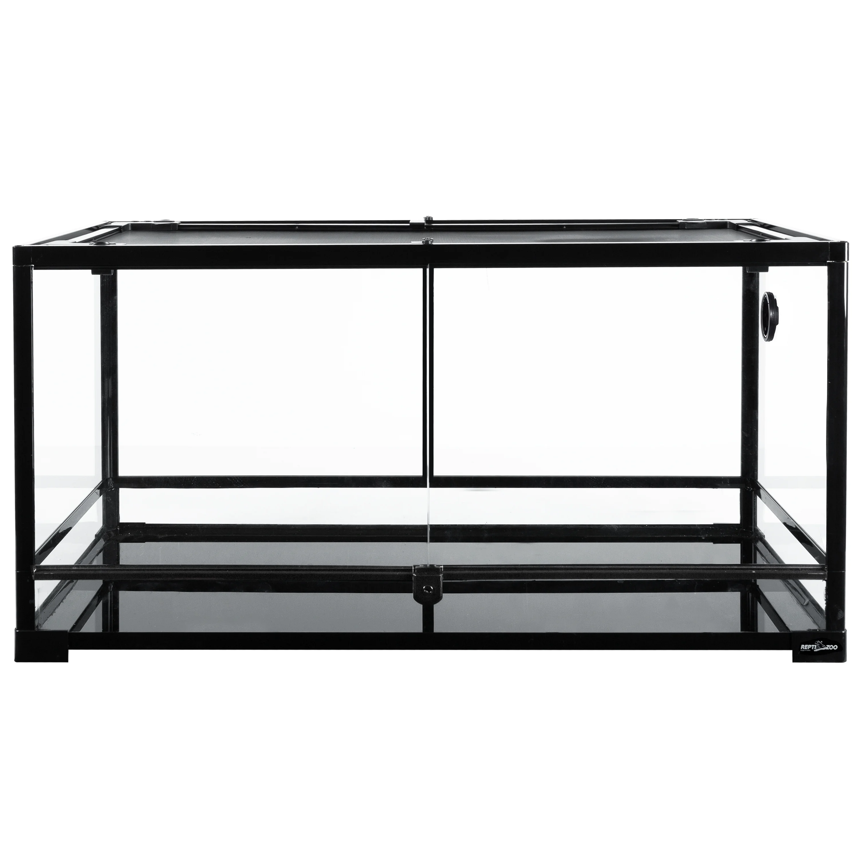 REPTI ZOO Full Tempered Glass Reptile Terrarium, Amphibian, Arachnid Habitat, 36