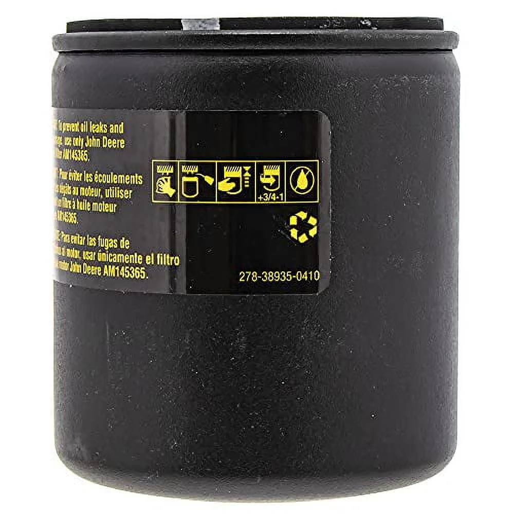 John Deere Original Equipment Oil Filter - AM145365