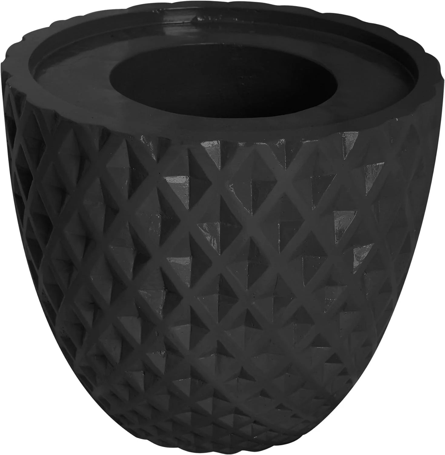 MinxNY VHX205 Fiberstone Planter, 16x16x13.6