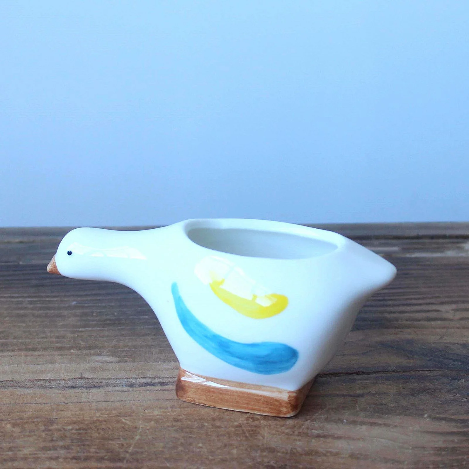 Hand-Painted Ceramic Chick Succulent Planter - Desktop Plant Pot