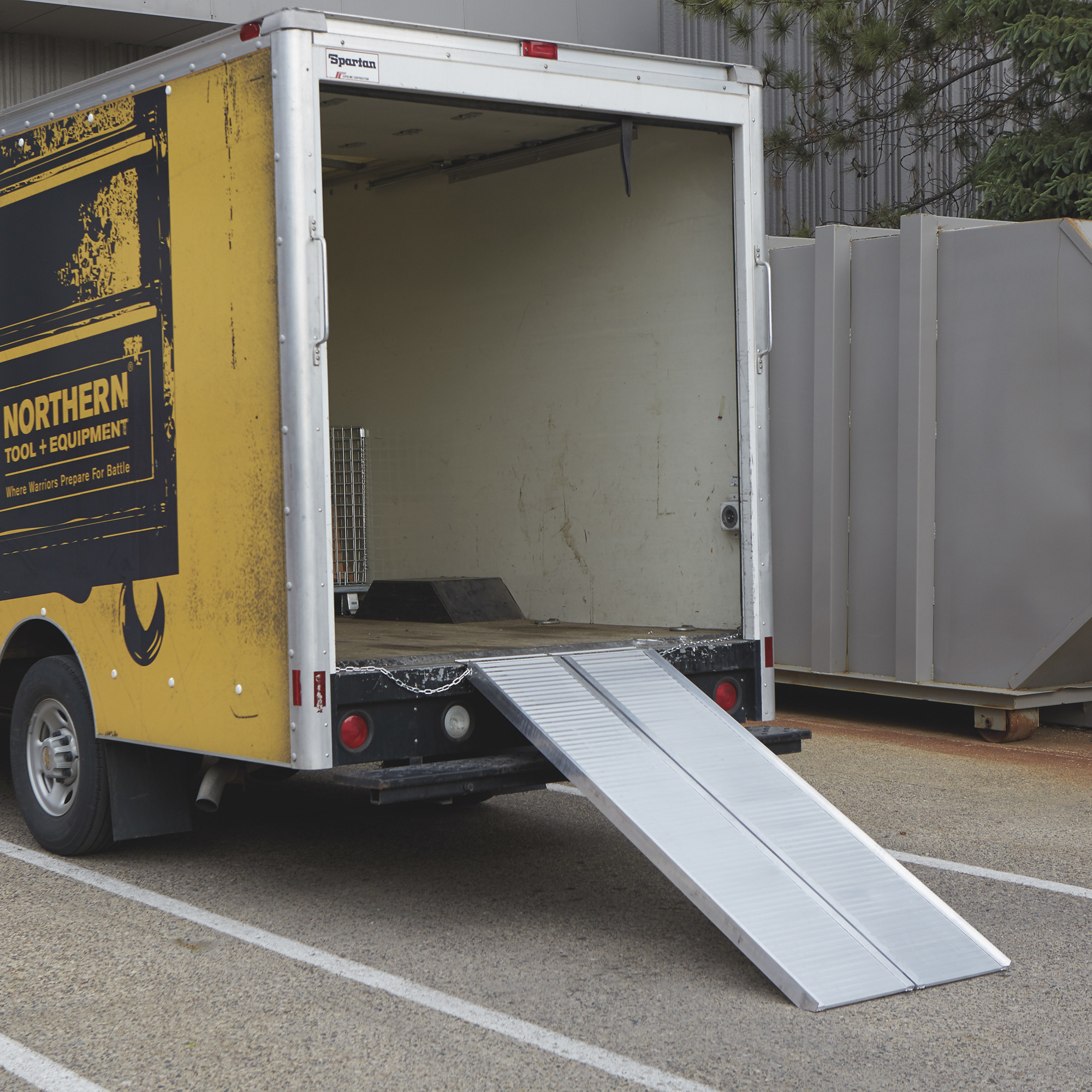 Ultra-Tow Aluminum Mobility Ramp Set, 1200-Lb. Capacity, 30in.W x 72in.L