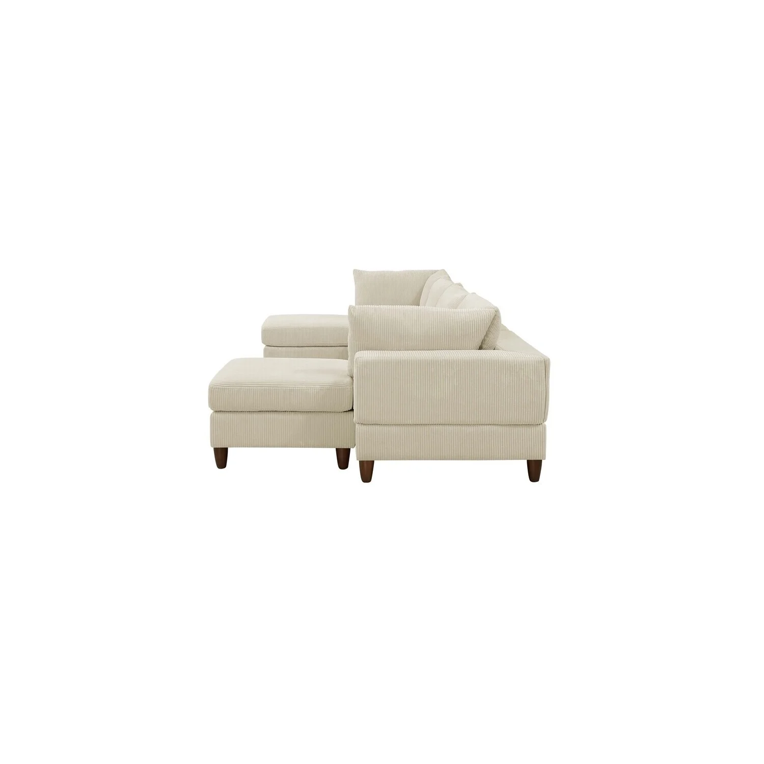 HomeStock 6 - Piece Upholstered Sectional