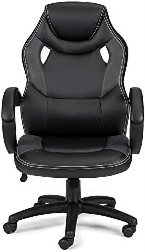 TJUNBOLIFE bridgecraft Office Chair  Black/Grey
