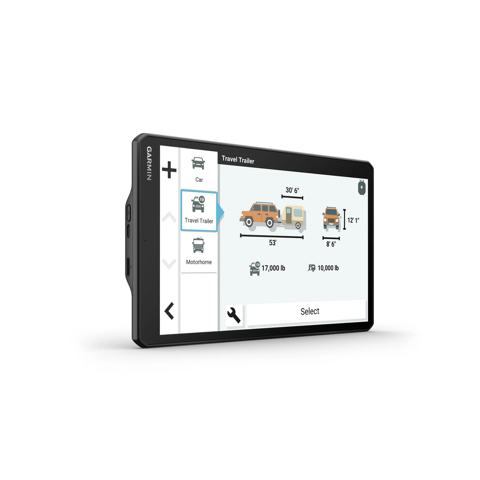 Garmin RV 1095 MT-S RV GPS Navigator with XL Friction Mount