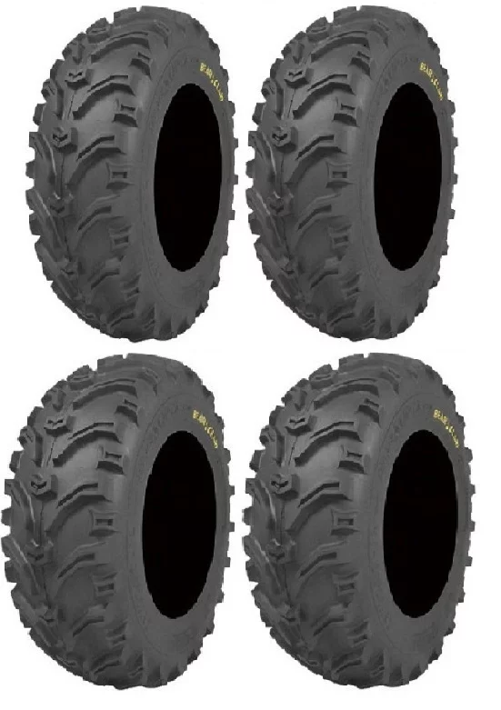 Full set of Kenda Bear Claw (6ply) 23x7-10 and 23x10-10 ATV Tires (4)