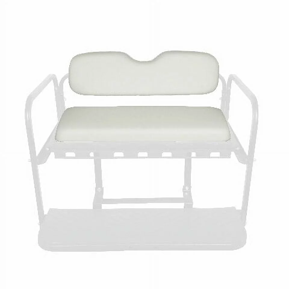 Replacement Oyster Golf Cart GTW Rear Flip Seat Cushions Club Car EZGO Yamaha