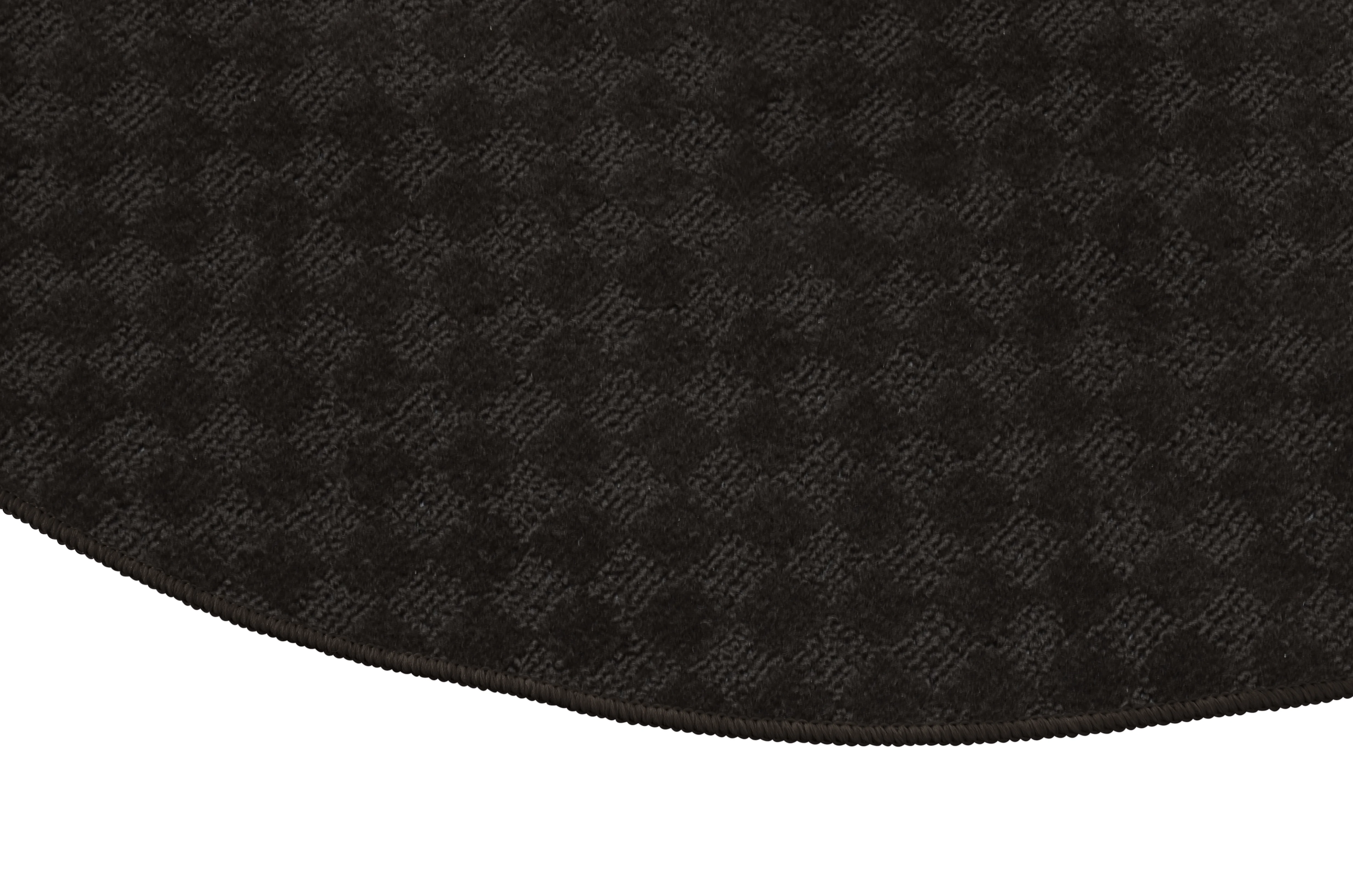 Garland Rug Medallion 7 Ft. 6 In. Round Area Rug Mocha