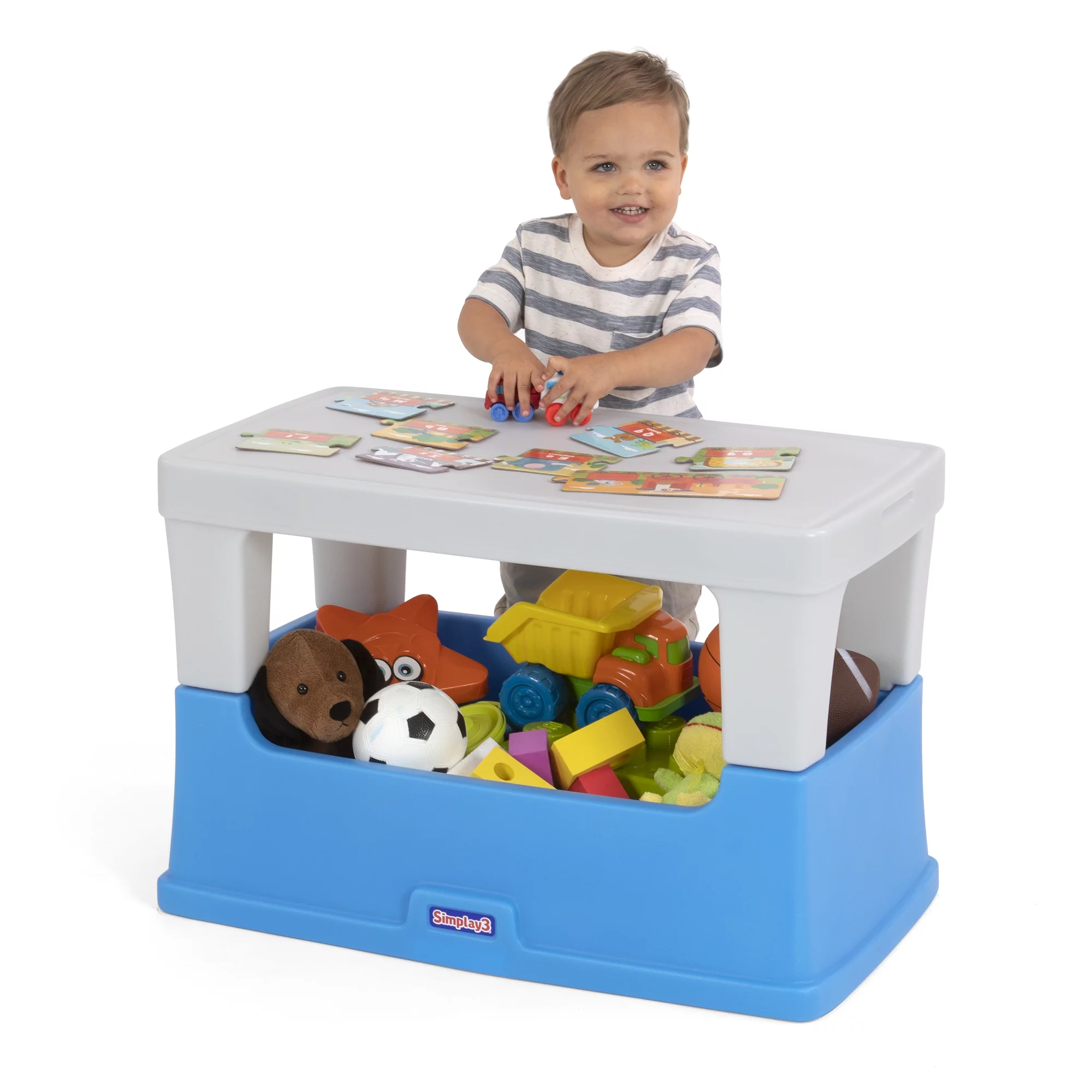 Simplay3 Play Around Toy Box Table