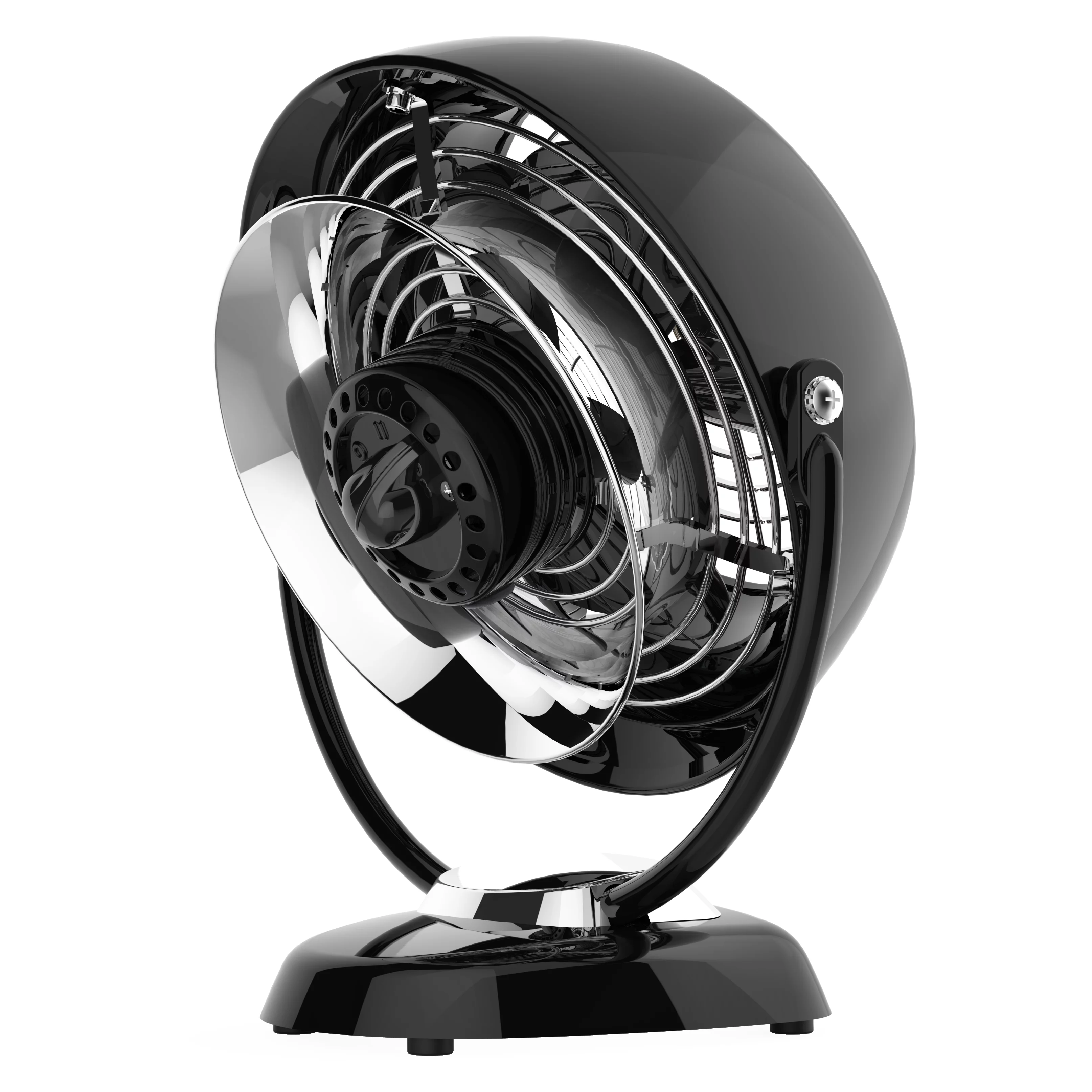 Vornado Vintage6 Metal Air Circulator Fan, Black, 11.5 in, New