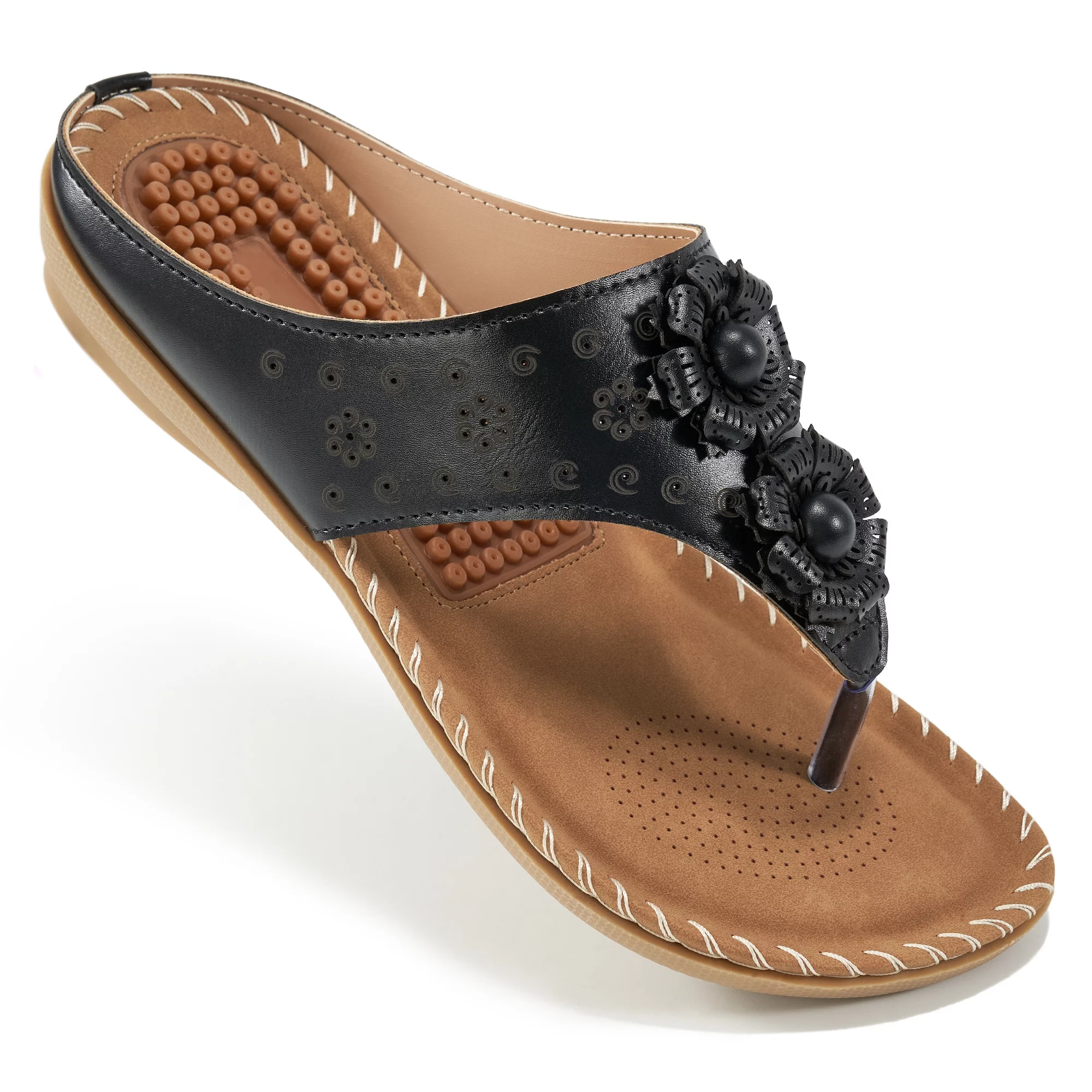 Ablanczoom Slippers Womens Sandals Flip Flops Massage Comfortable Casual Summer Slides Shoes