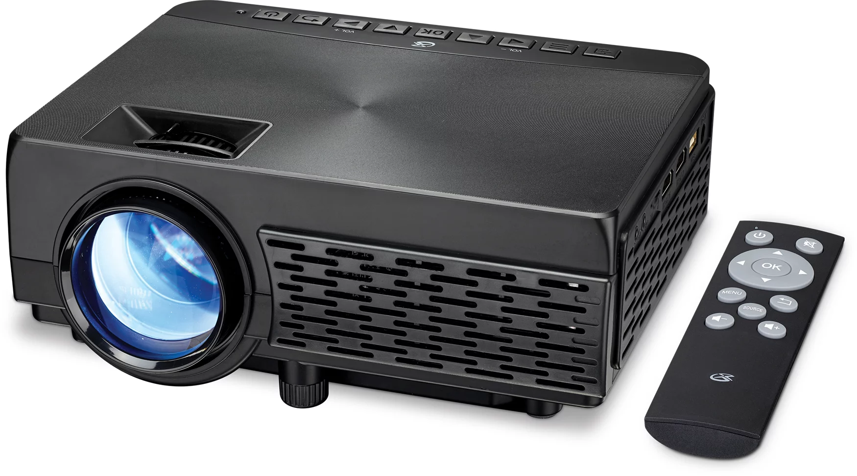 GPX PJ300B 150-In. 16:9 Portable Mini Projector with Bluetooth