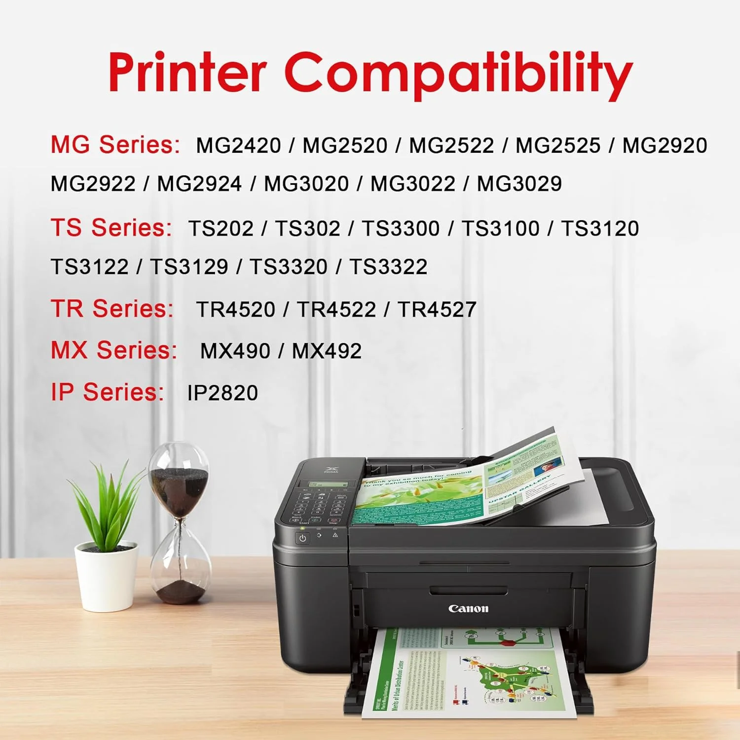 245XL 246XL Ink Cartridge Replacement for Canon Ink Cartridges 245 and 246 PG-245XL CL-246 Used in Canon PIXMA MG2522