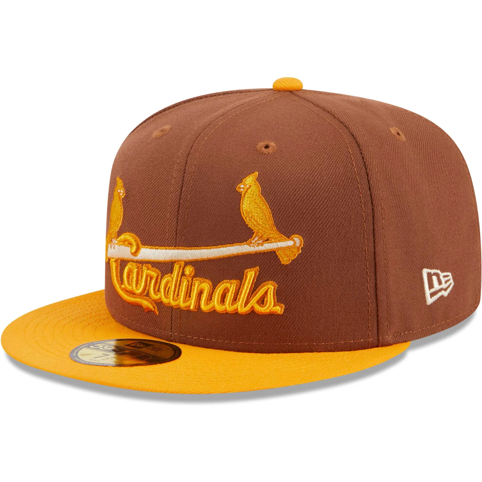 Men's New Era Brown St. Louis Cardinals Tiramisu  59FIFTY Fitted Hat