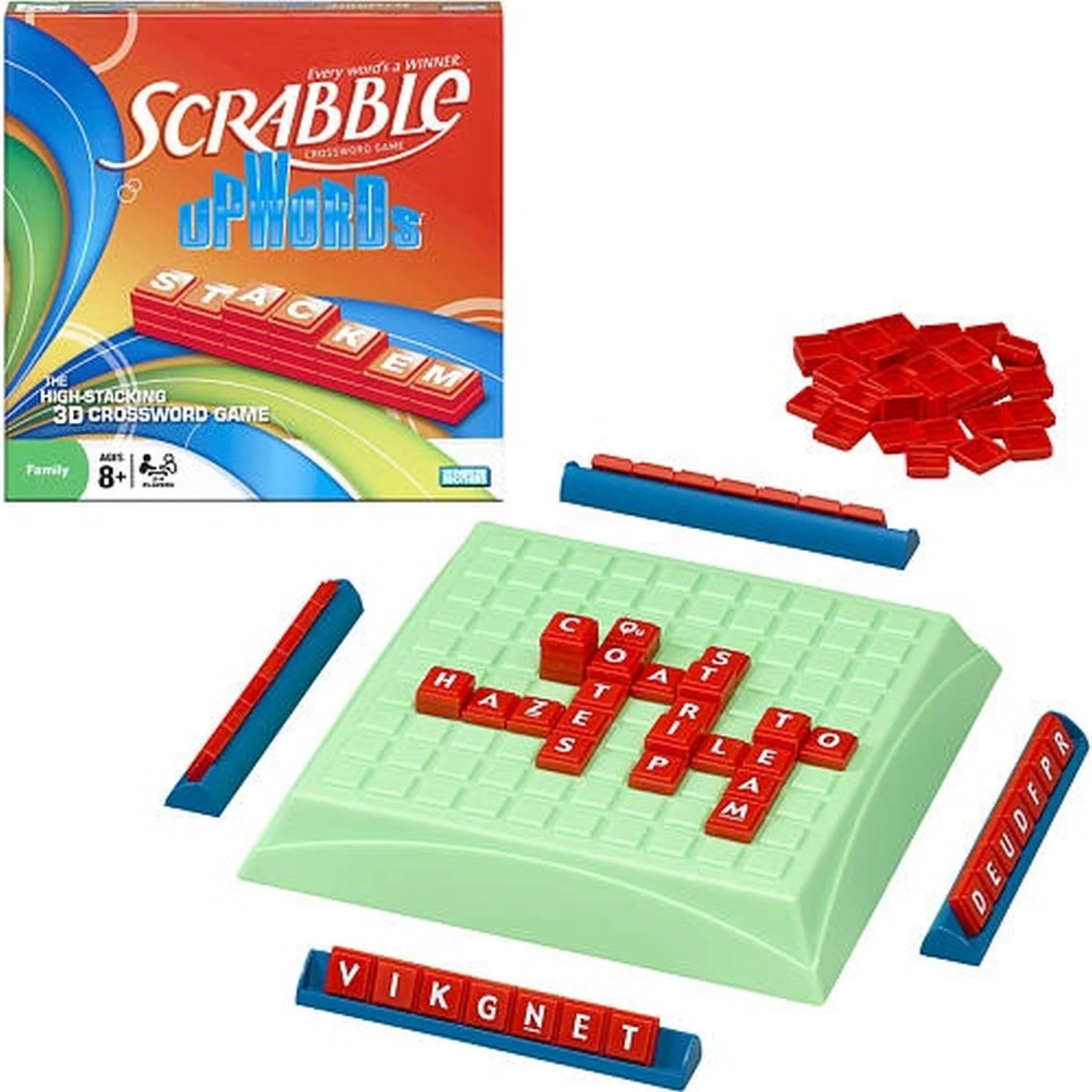 Hasbro Scrabble Brand Crossword Game upwords