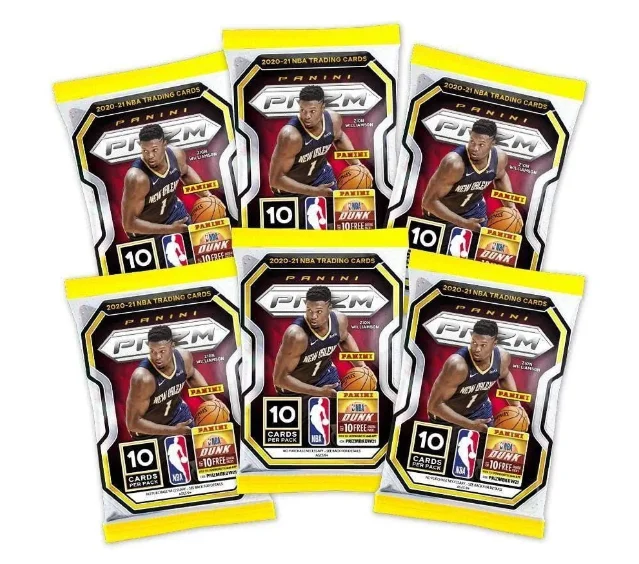 2020-21 Panini NBA Prizm Basketball Mega Box (Red Ice Prizms!)