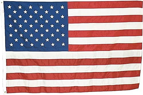 Advantus MBE002220 All-Weather Outdoor U.S. Flag, Heavyweight Nylon, 4 ft x 6 ft